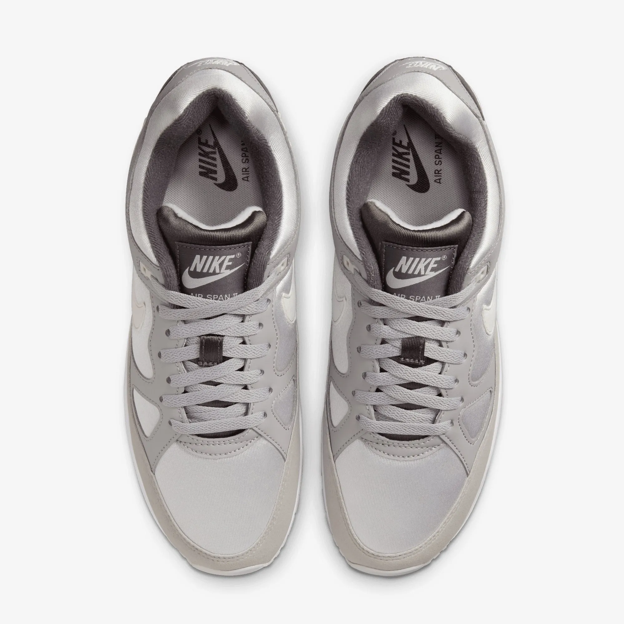 NIKE | AIR SPAN II SE { ATMOSPHERE GREY/VAST GREY-THUNDER GREY Gait Optimized Vented Heel Panel