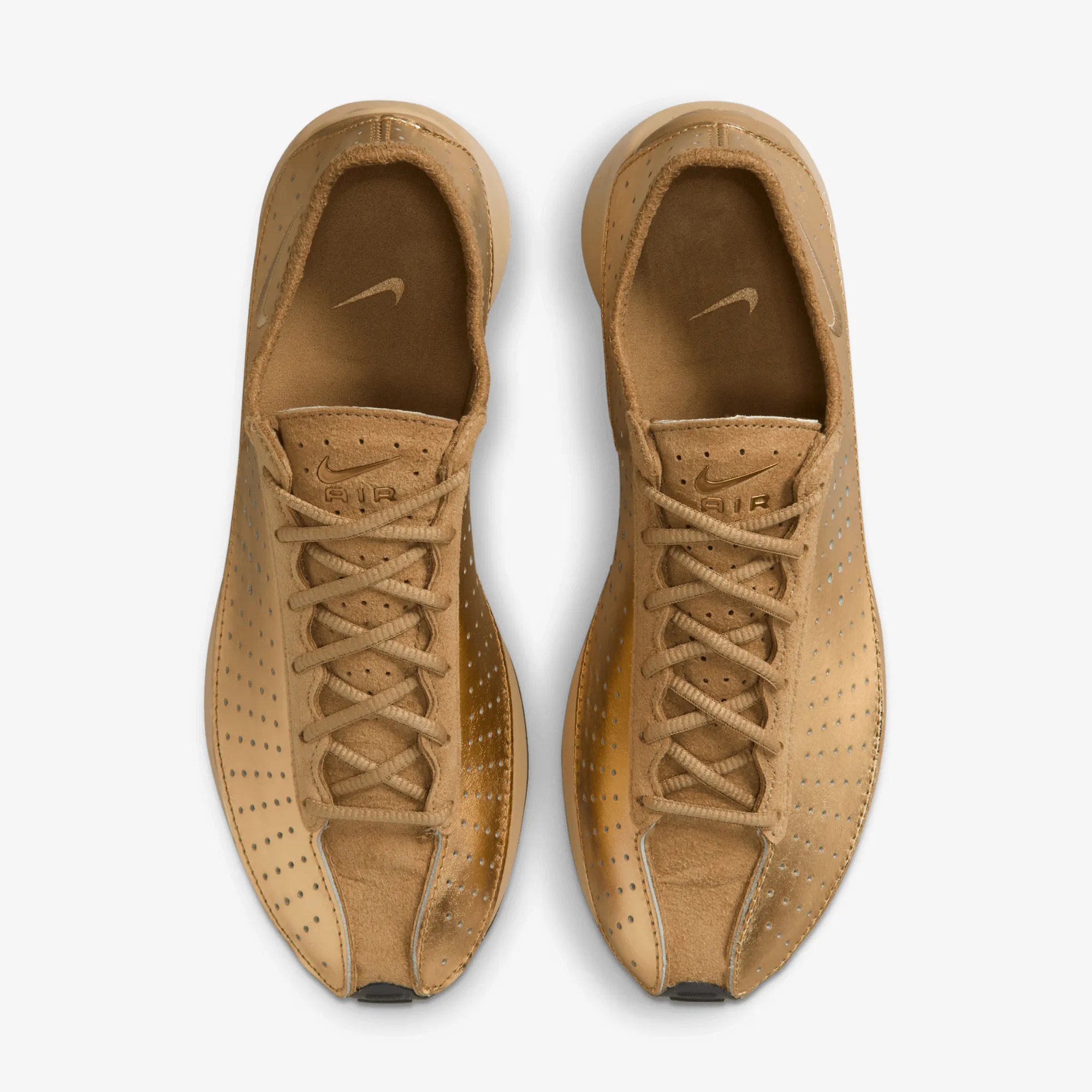 Precision Edge Design Nike | AIR SUPERFLY { METALLIC GOLD/PARACHUTE BEIGE-BLACK