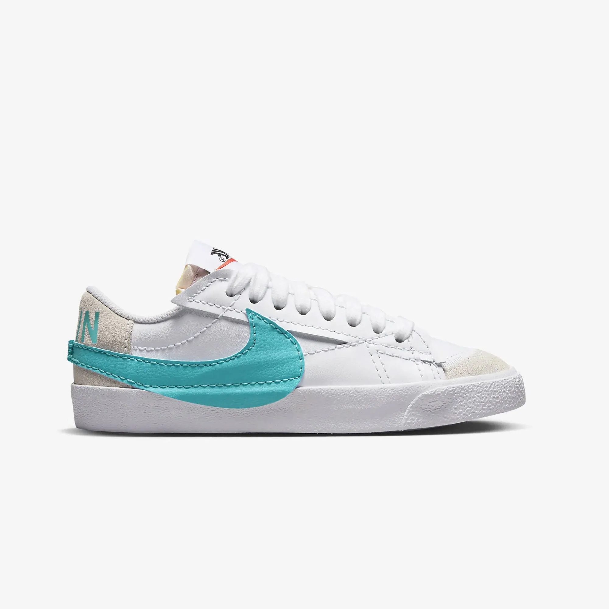 Nike | BLAZER LOW '77 JUMBO { WHITE/DUSTY CACTUS-SUMMIT WHITE Thermoregulating Layer