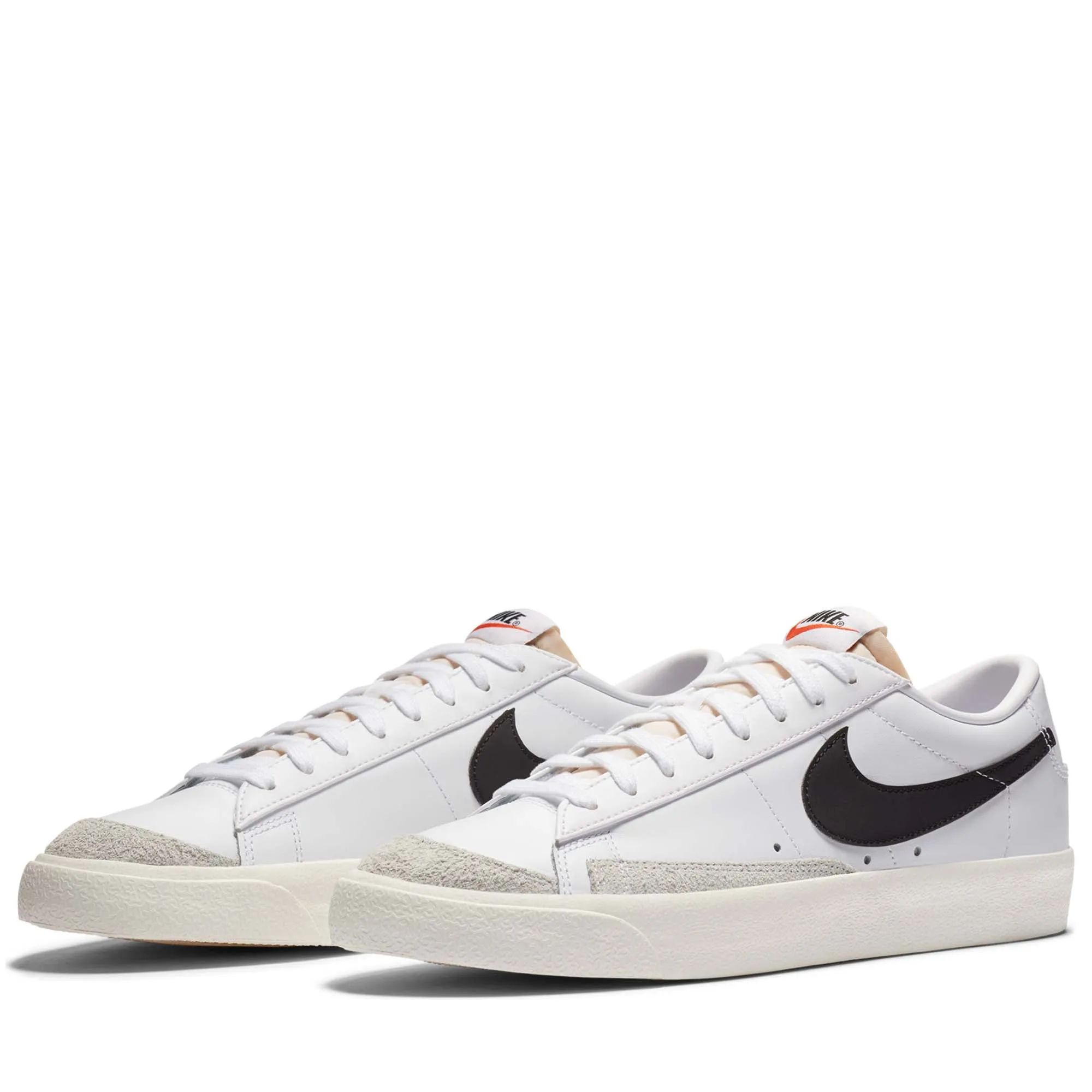 Nike Blazer Low '77 Vintage - White/Black Enhanced grip Comfort Cushion