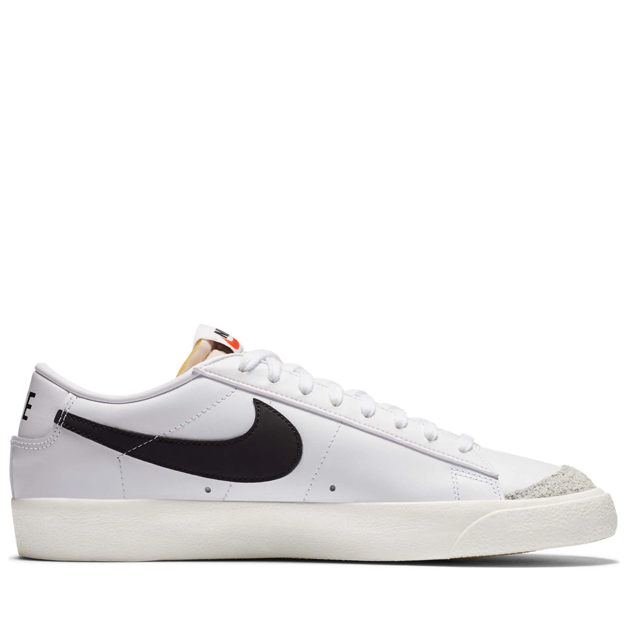 Nike Blazer Low '77 Vintage - White/Black Ultra-soft sole MoldedInsole
