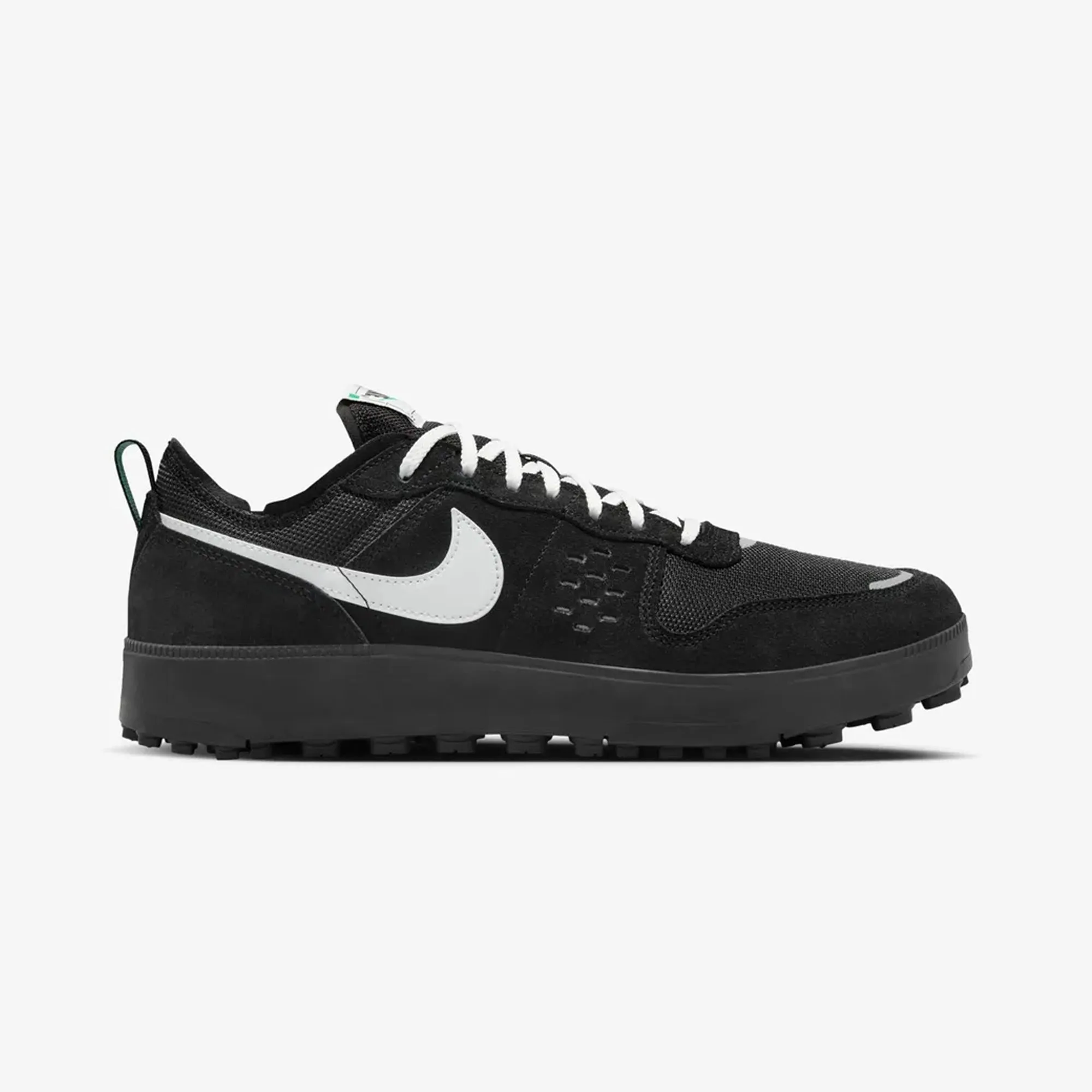 Non Compressible Midsole Sneaker Collections Nike | C1TY { BLACK/SUMMIT WHITE-STADIUM GREEN