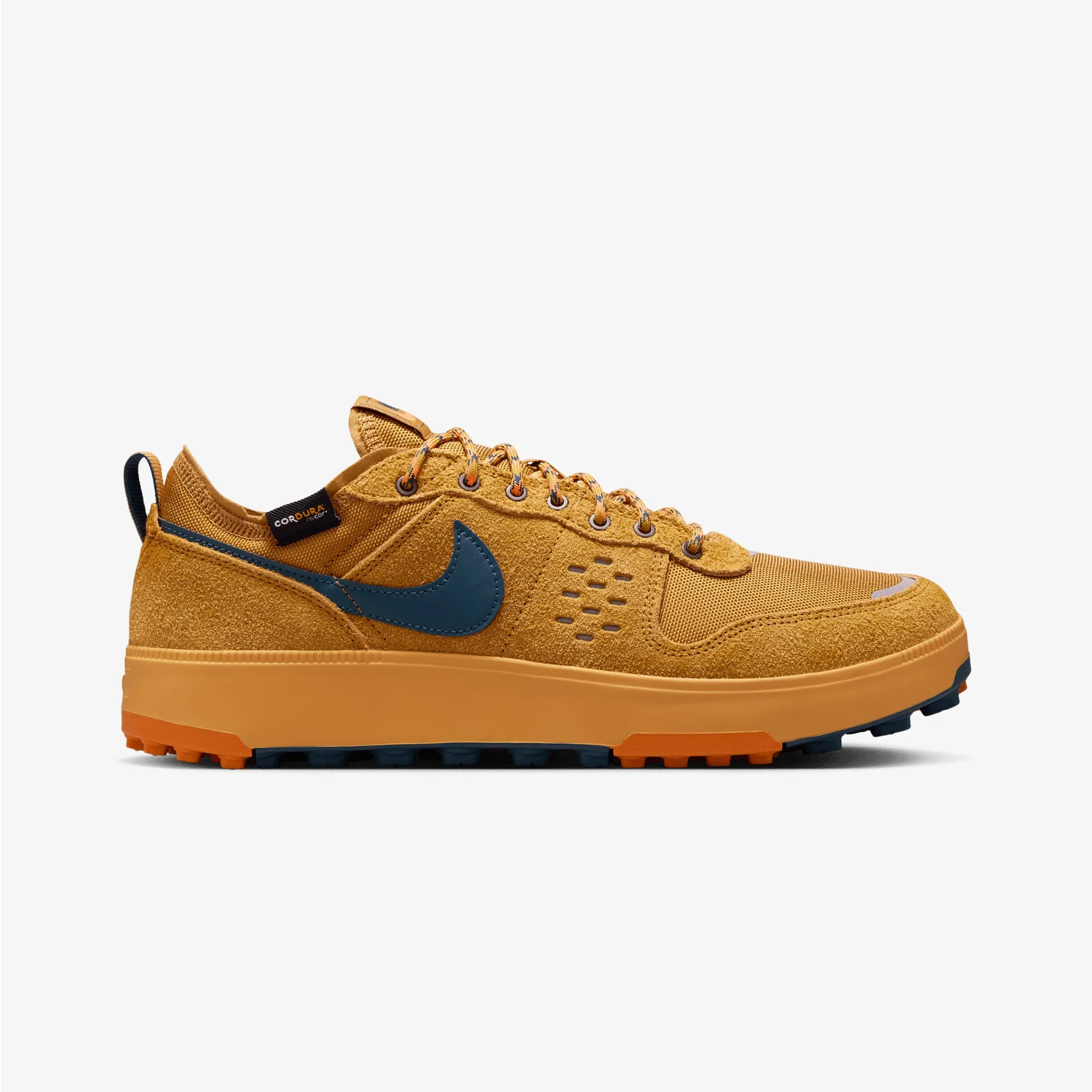 Nike | C1TY PREMIUM CORDURA { WHEAT/NIGHTSHADE-GOLDEN AUTUMN-SUNSET Soccer Field Stability Focus