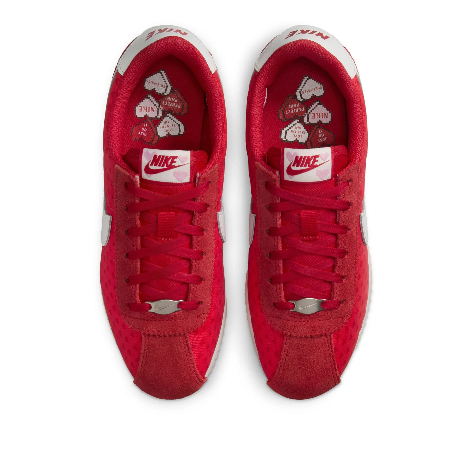 Nike Cortez 'Valentine's Day' (GS) - Light Crimson/Summit White Secure look