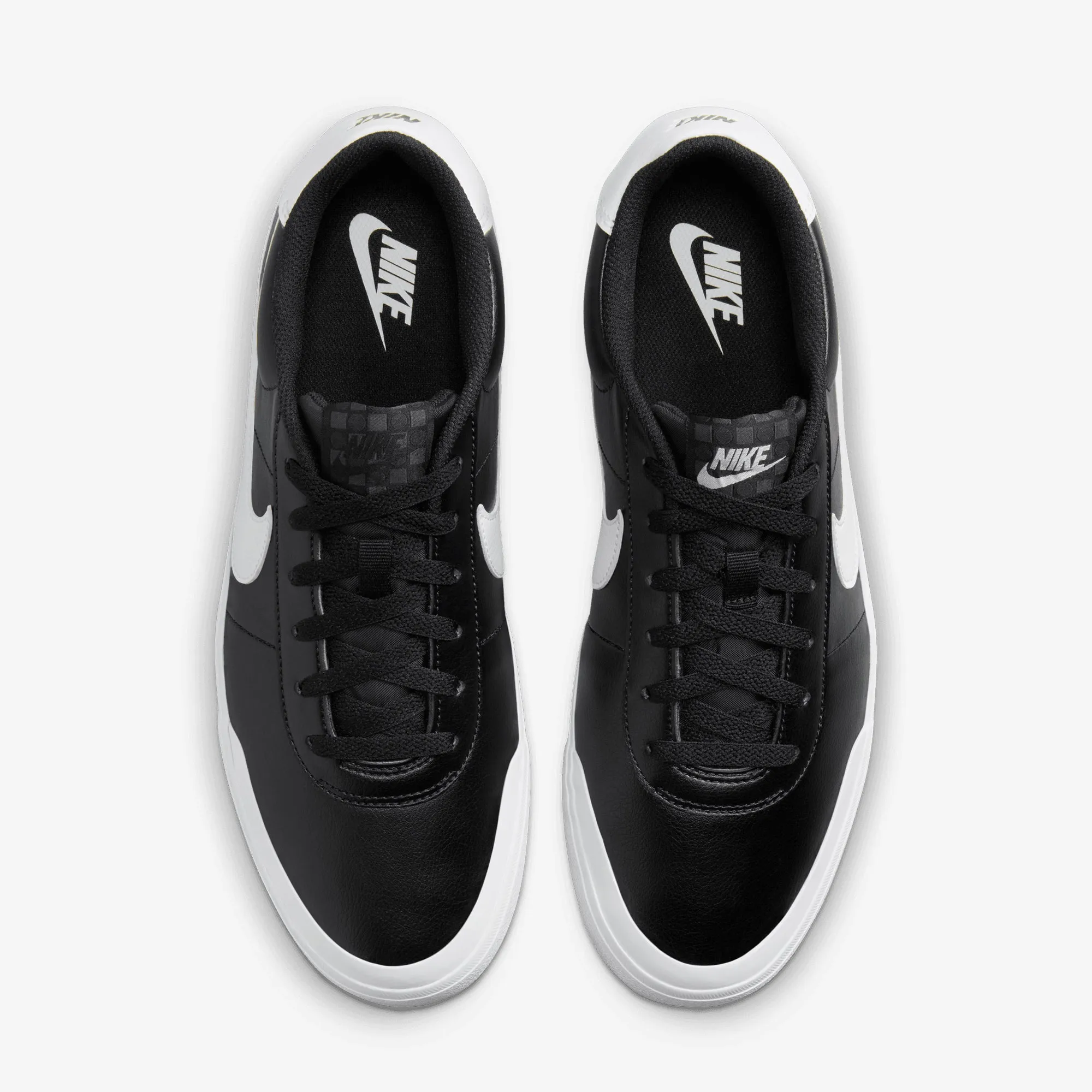 Nike | COURT SHOT { BLACK/WHITE Neutral palette