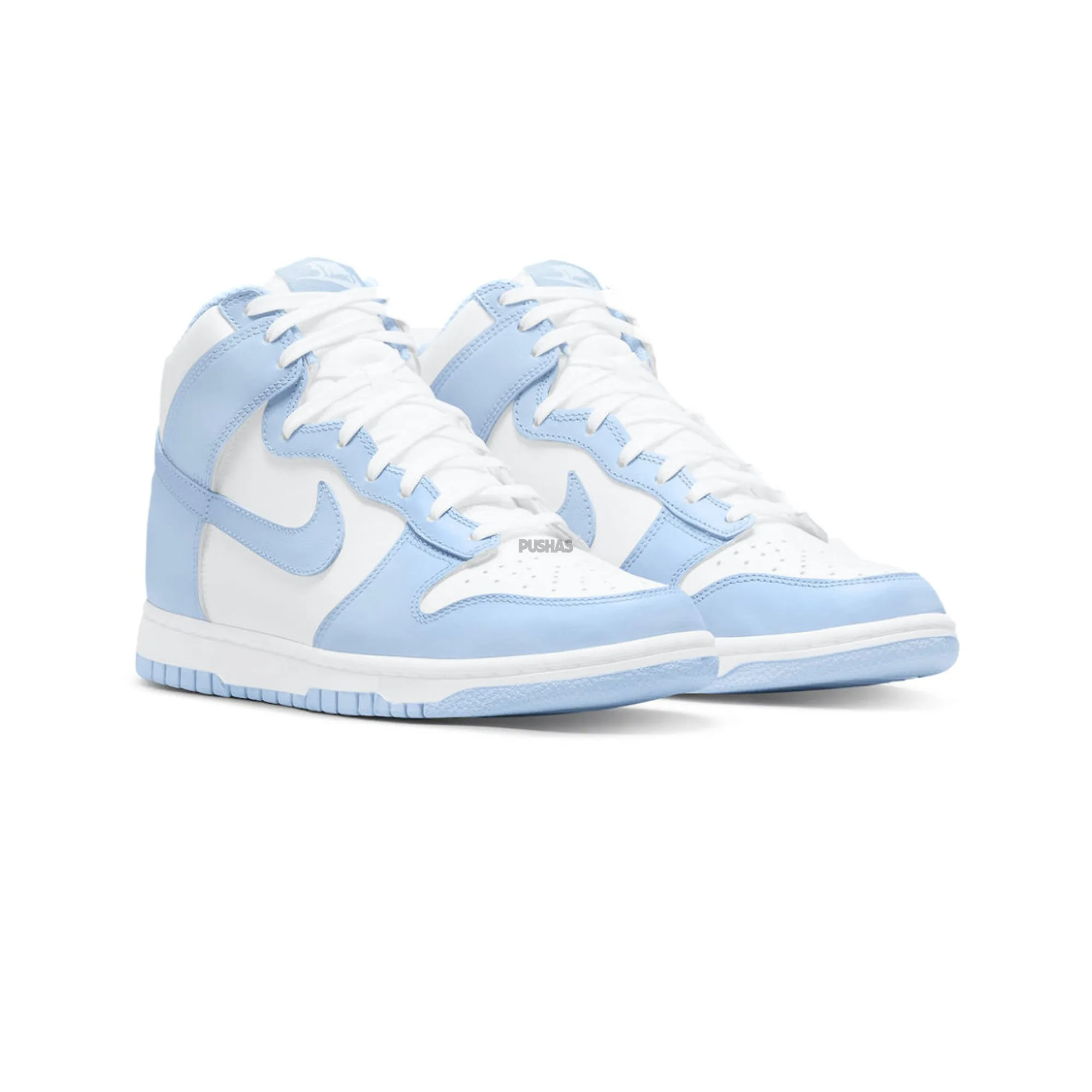Nike Dunk High 'Aluminum' Women's (2021) Compression Midsoles