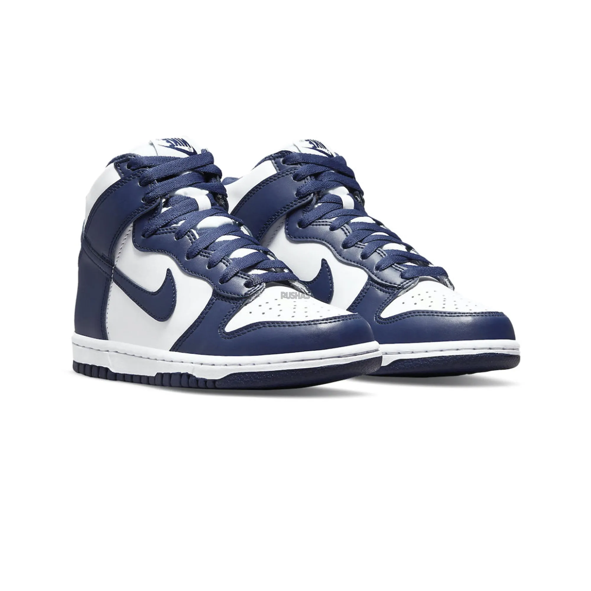 Nike Dunk High 'Championship Navy' GS (2021) Sneaker Style Adaptive Comfort