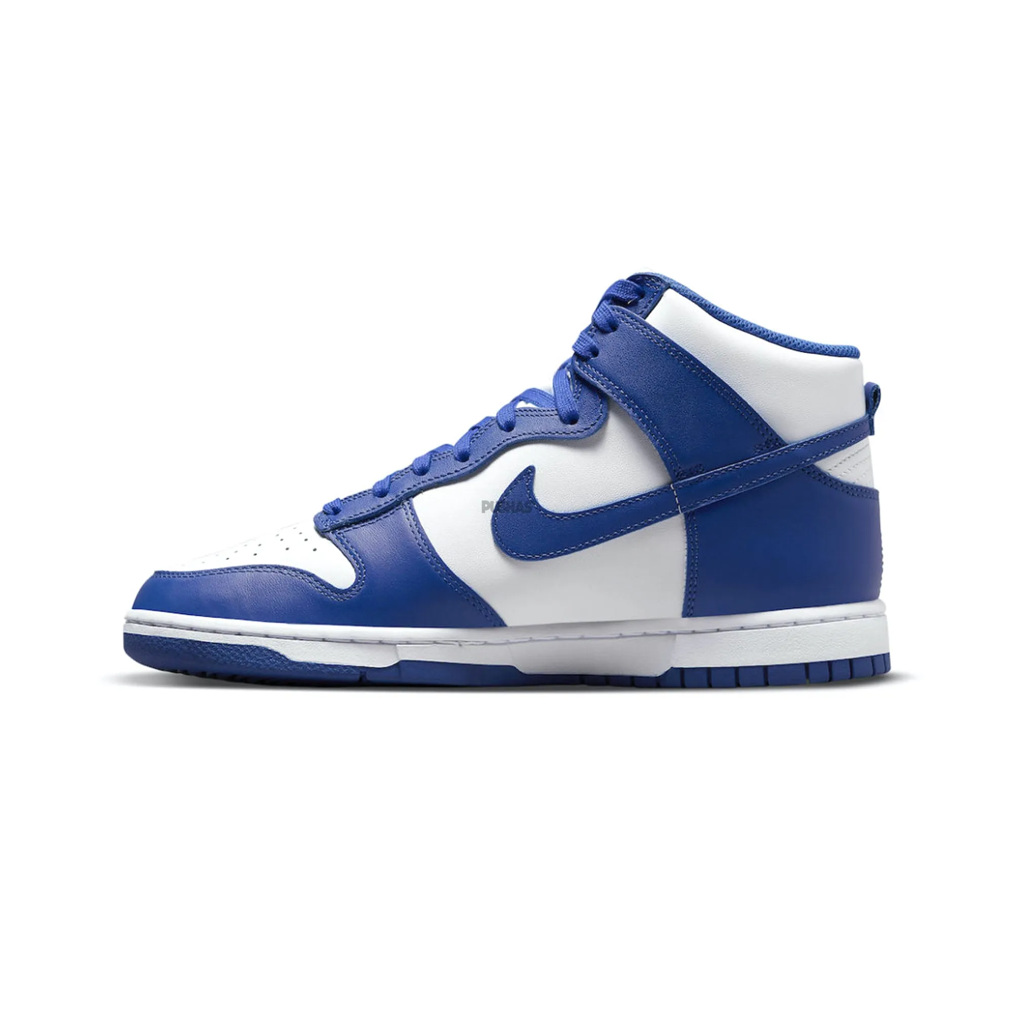 Nike Dunk High 'Game Royal' (2021) Woven Reinforcement SyntheticUpper