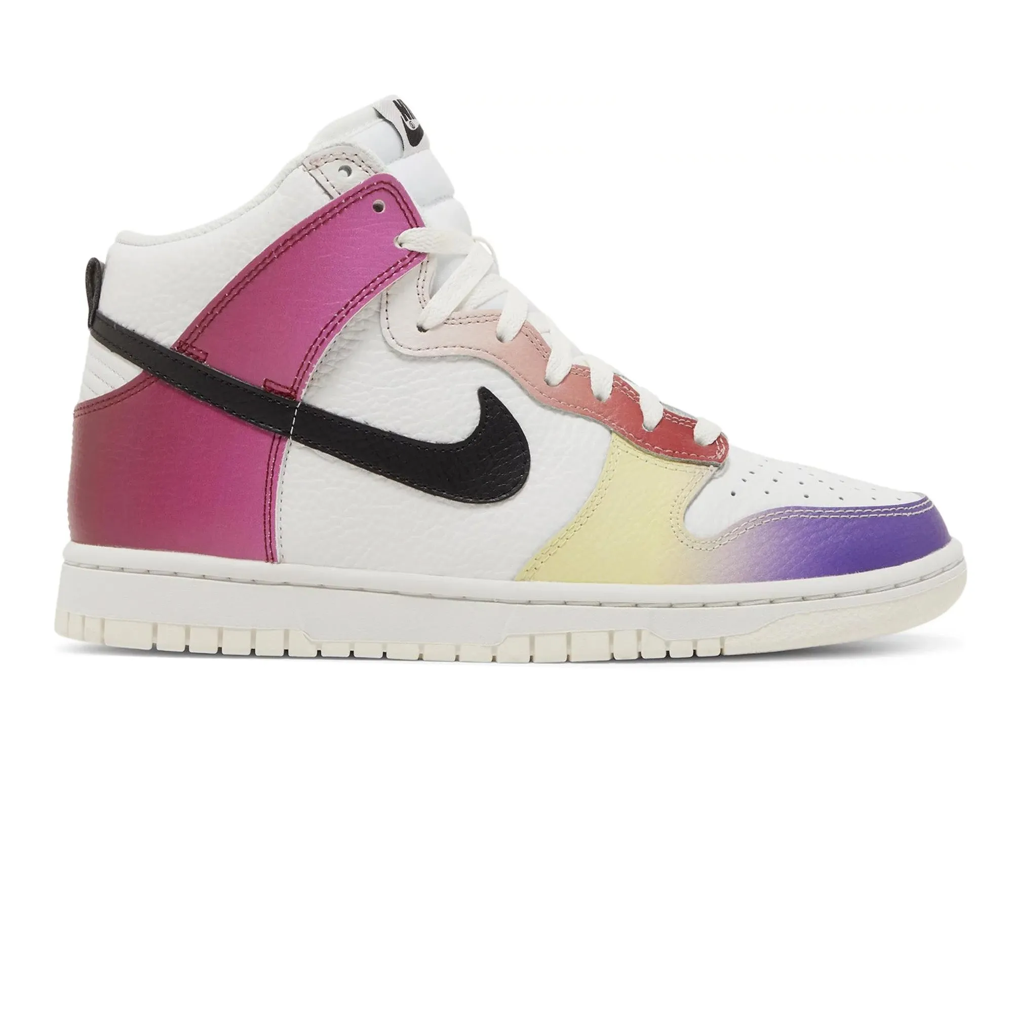 Recycled Material Design Compact Fit Nike Dunk High 'Multi-Color Gradient' Women's (2023)