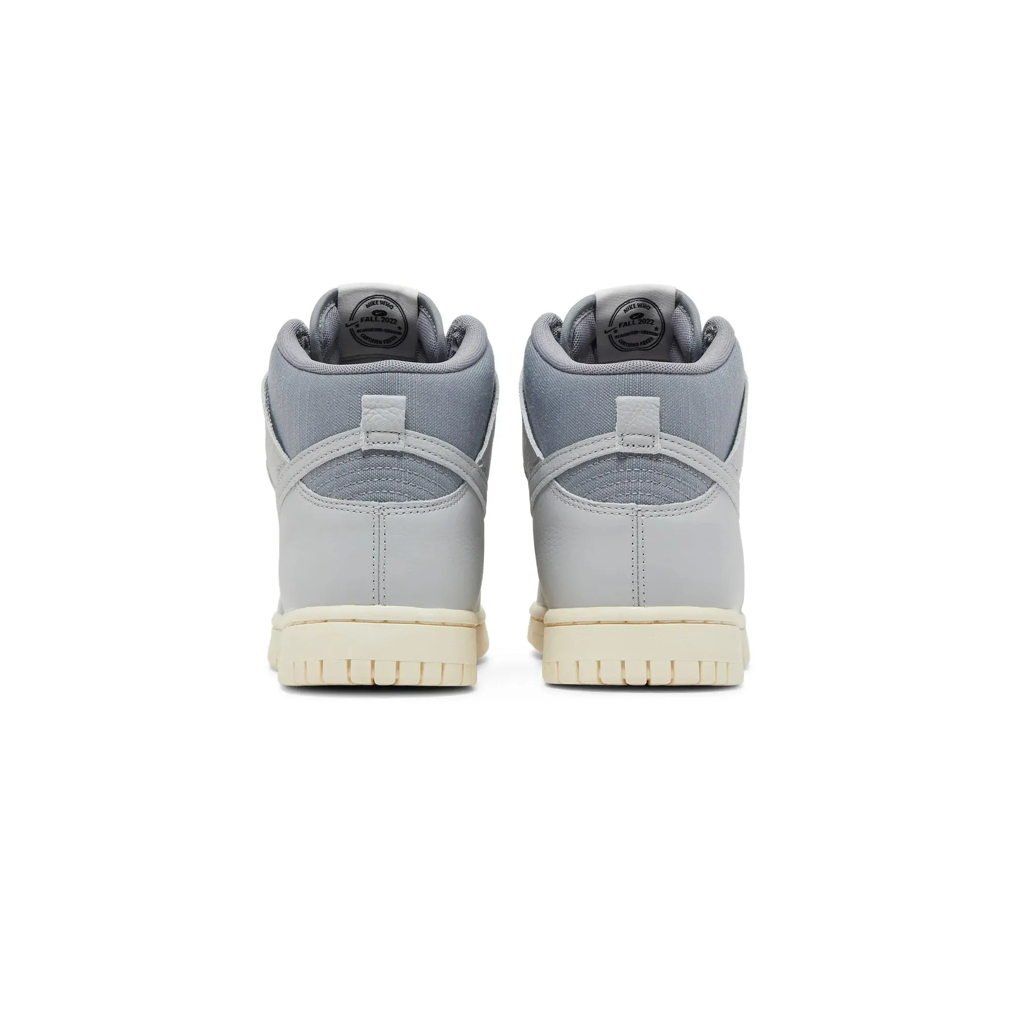 Smooth Lines Neutral Ride Nike Dunk High Prm 'Certified Fresh Grey Fog' (2022)