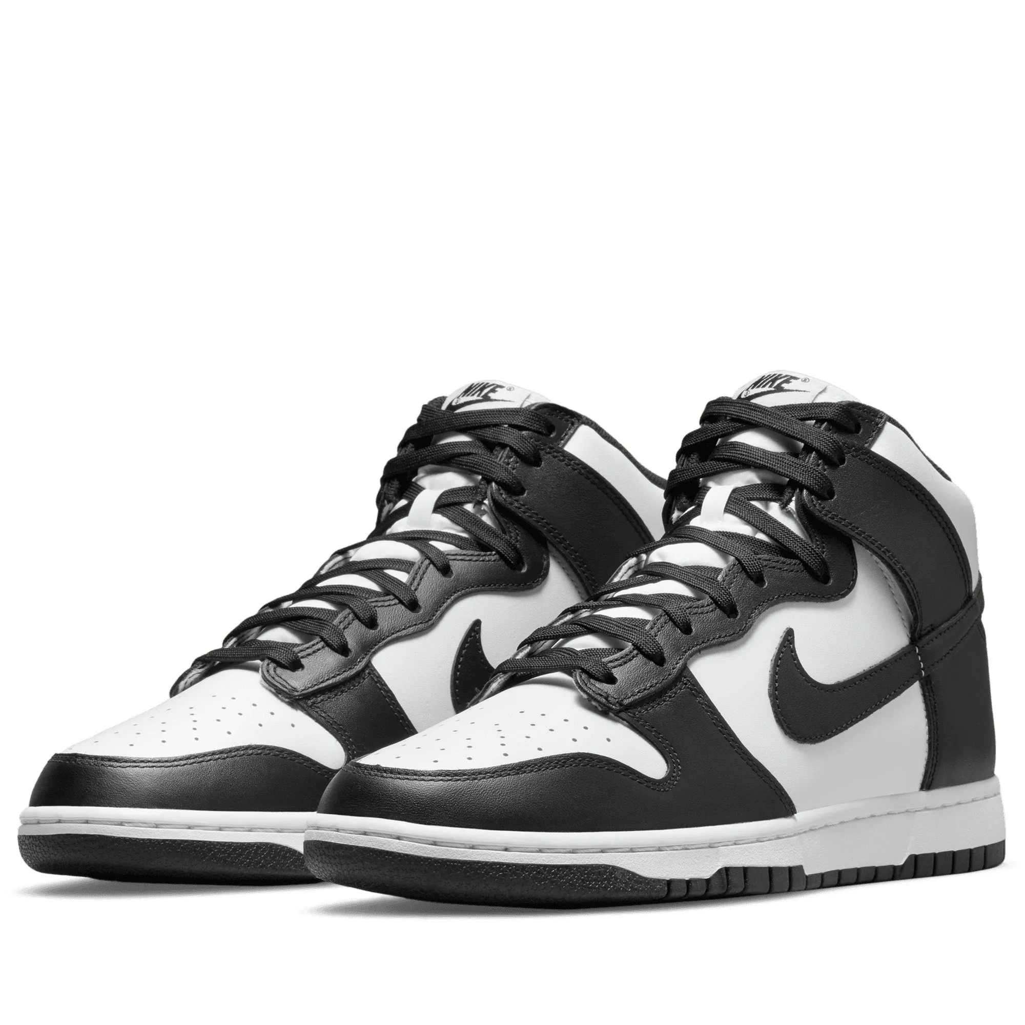 Nike Dunk High Retro - White/Black/Total Orange Non Restrictive Collar Padding
