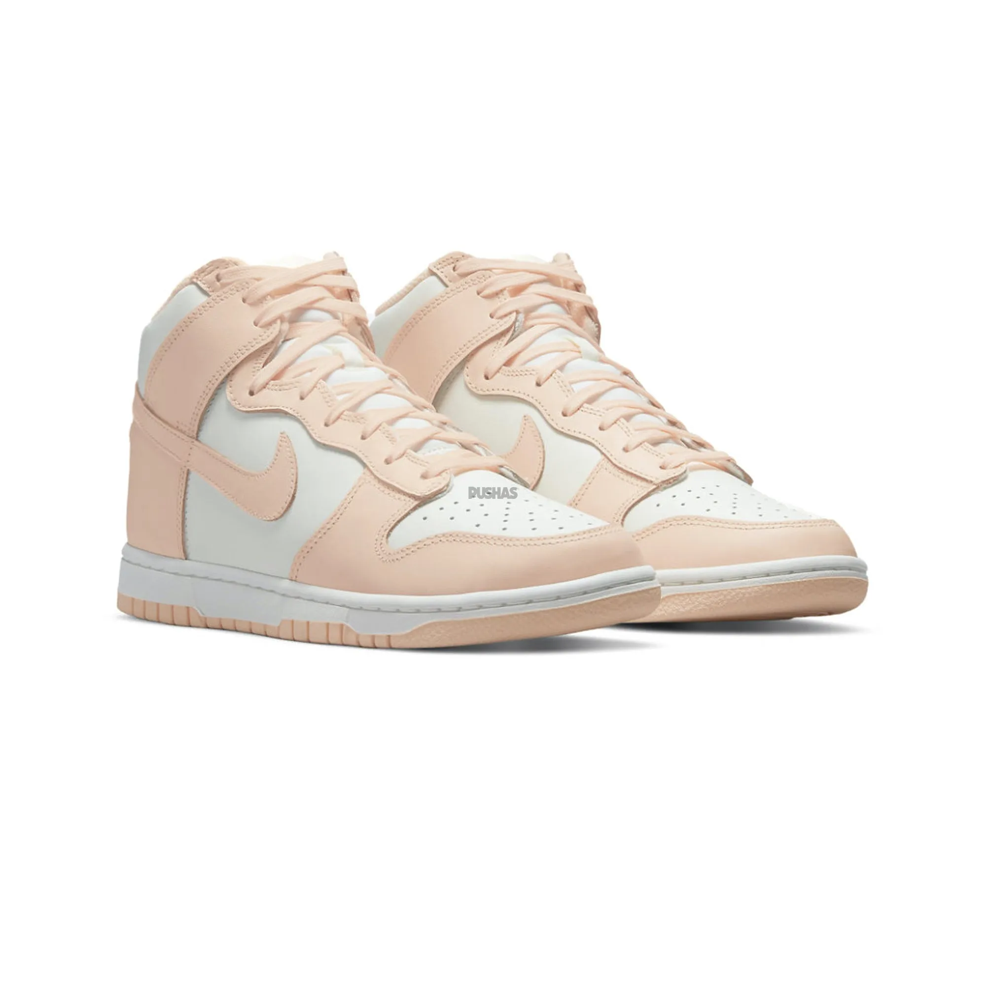 Nike Dunk High 'Sail Crimson Tint' Women's (2021) Blown Rubber Traction