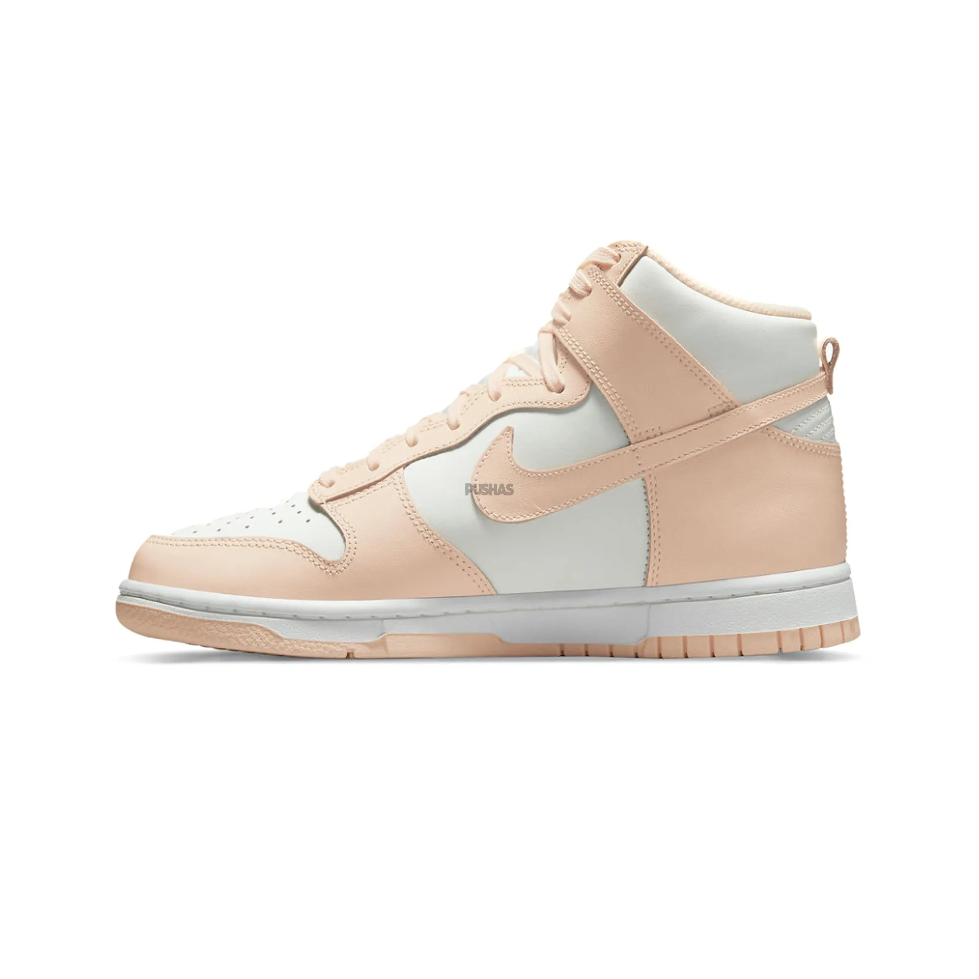 Nike Dunk High 'Sail Crimson Tint' Women's (2021) All Day Zero Break In Period