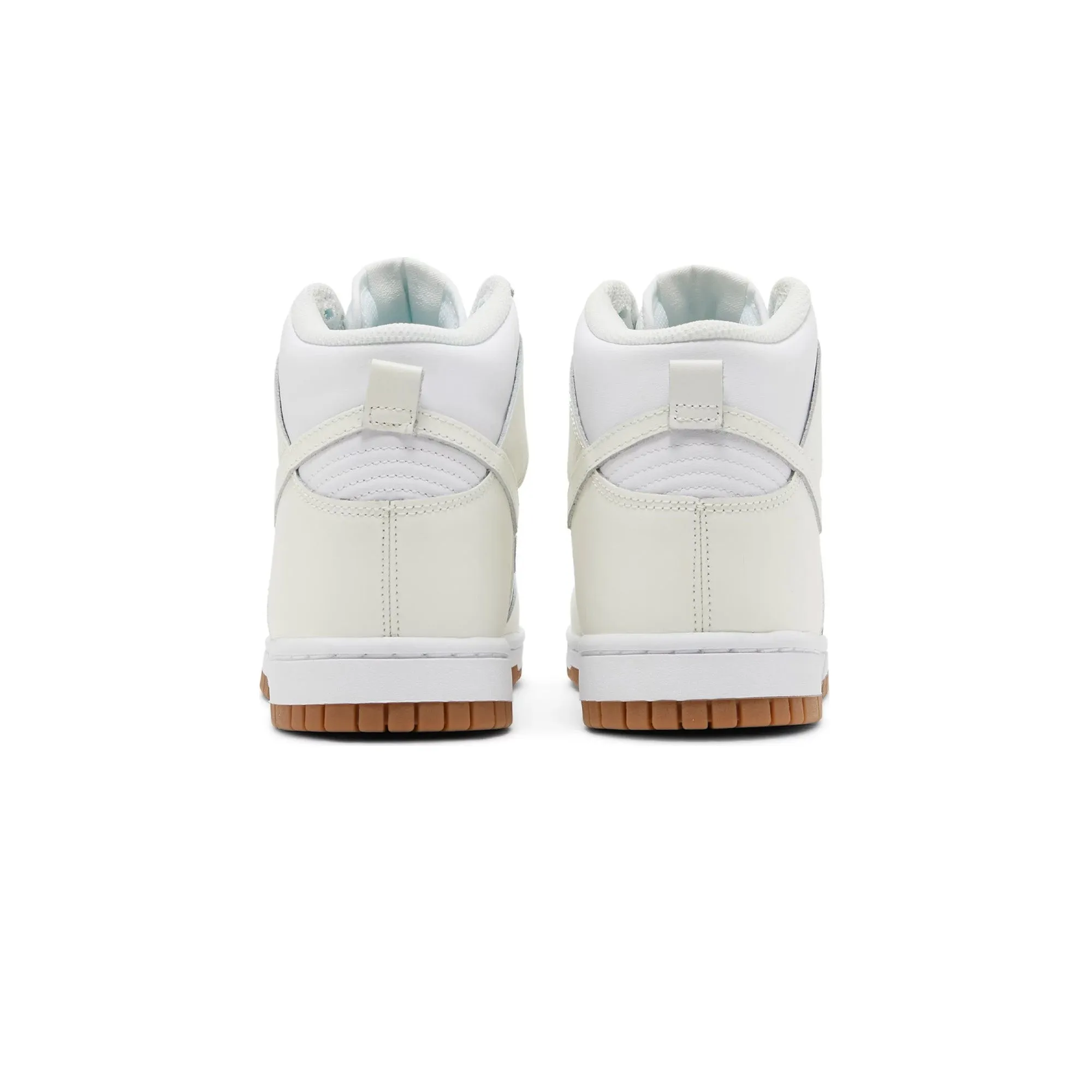 Nike Dunk High 'Sail Gum' Women's (2021) Streamlined Style Microfiber Layer