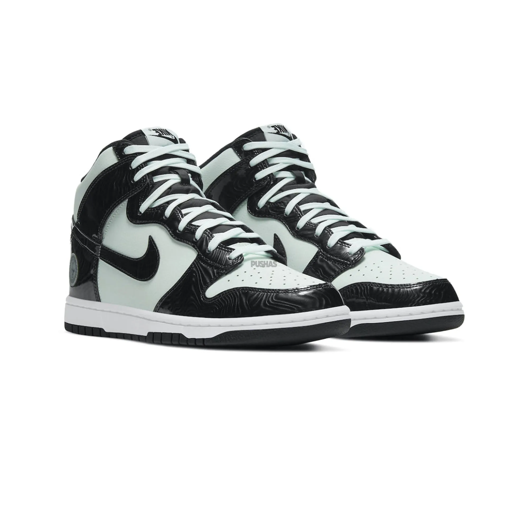 Pointed Toe Long Hours Nike Dunk High SE 'All Star Barely Green' (2021)