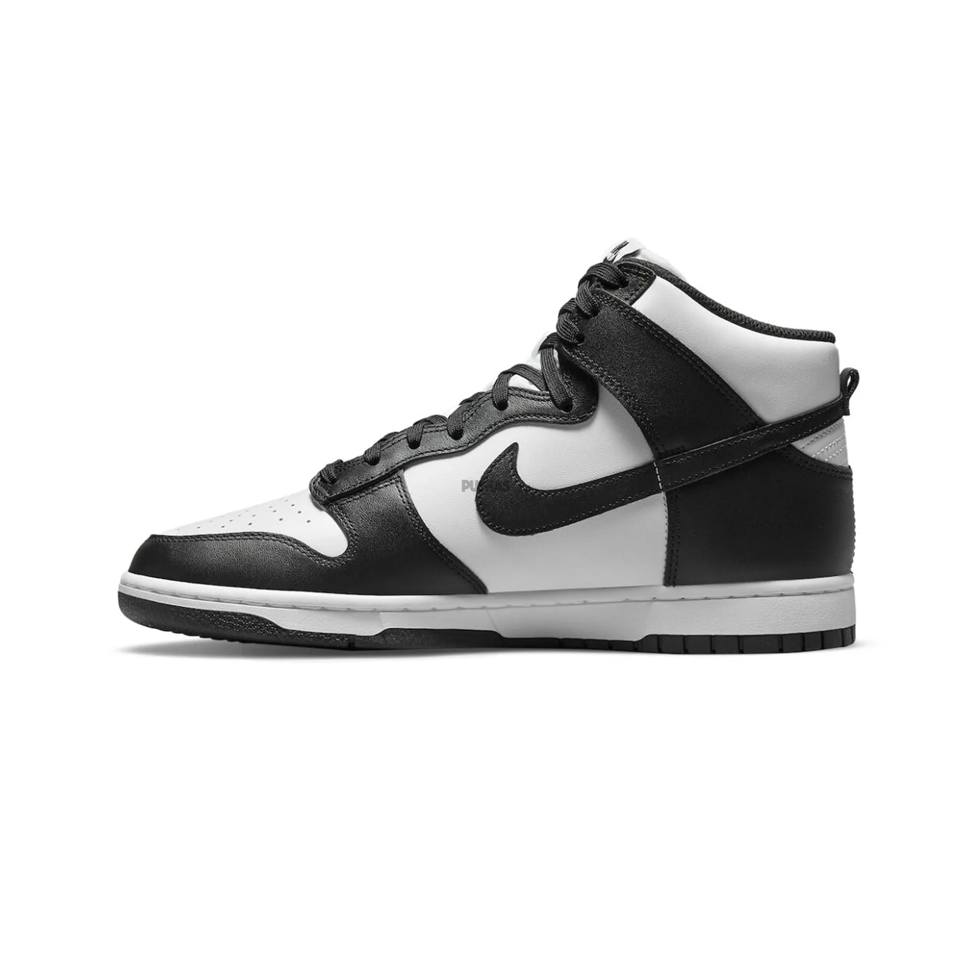 Nike Dunk High 'White Black / Panda' (2022) Quick Lace System