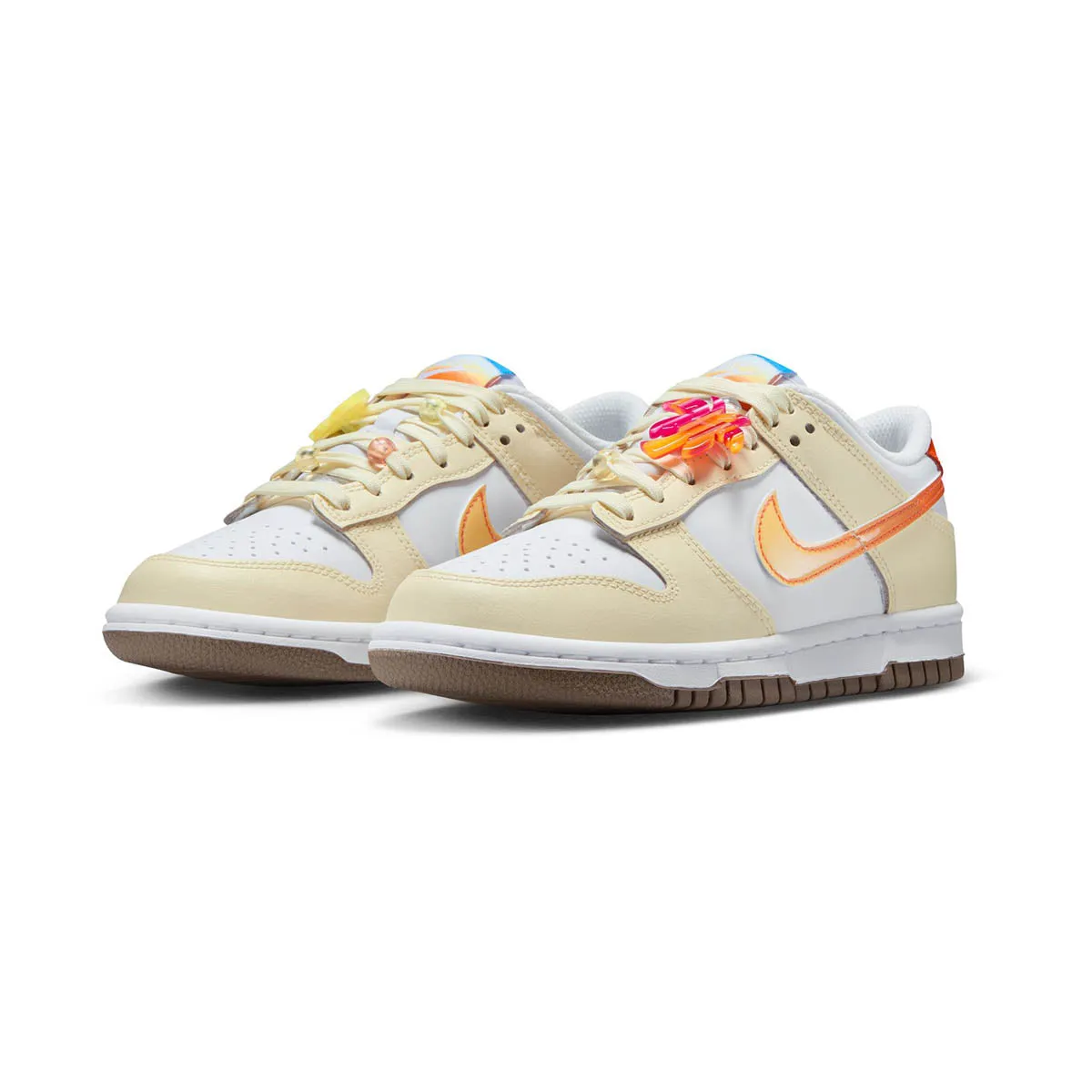 Nike Dunk Low 'Beach' Big Kids' Shoes Free Flex Groove Design Flex Fit