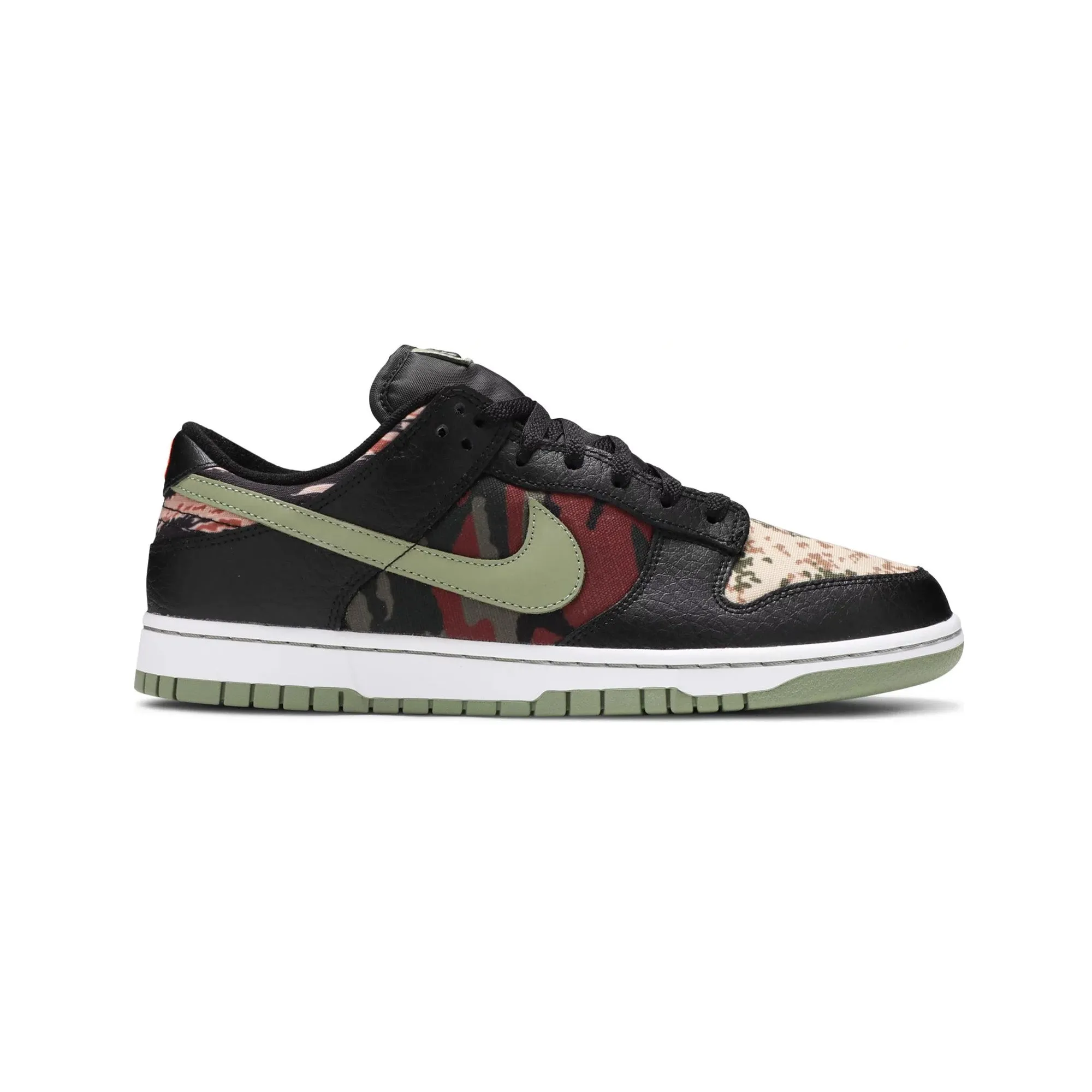 Kinetic Stability Nike Dunk Low 'Black Crazy Camo' (2021)