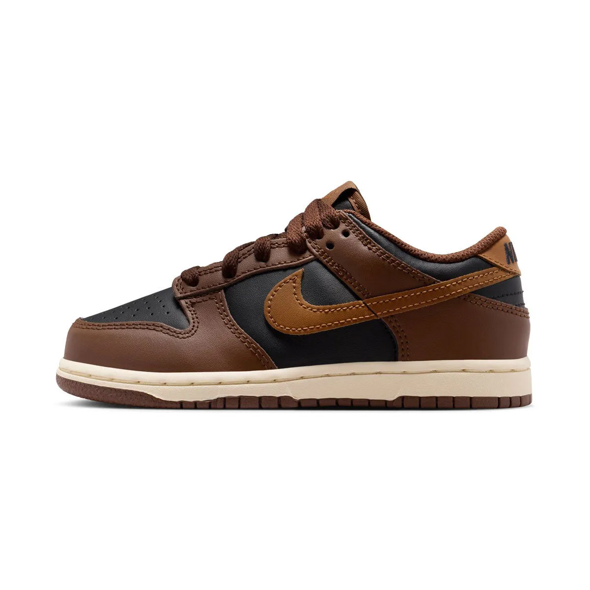 Orthopedic Comfort Nike Dunk Low 'Brown Black' Little Kids' Shoes