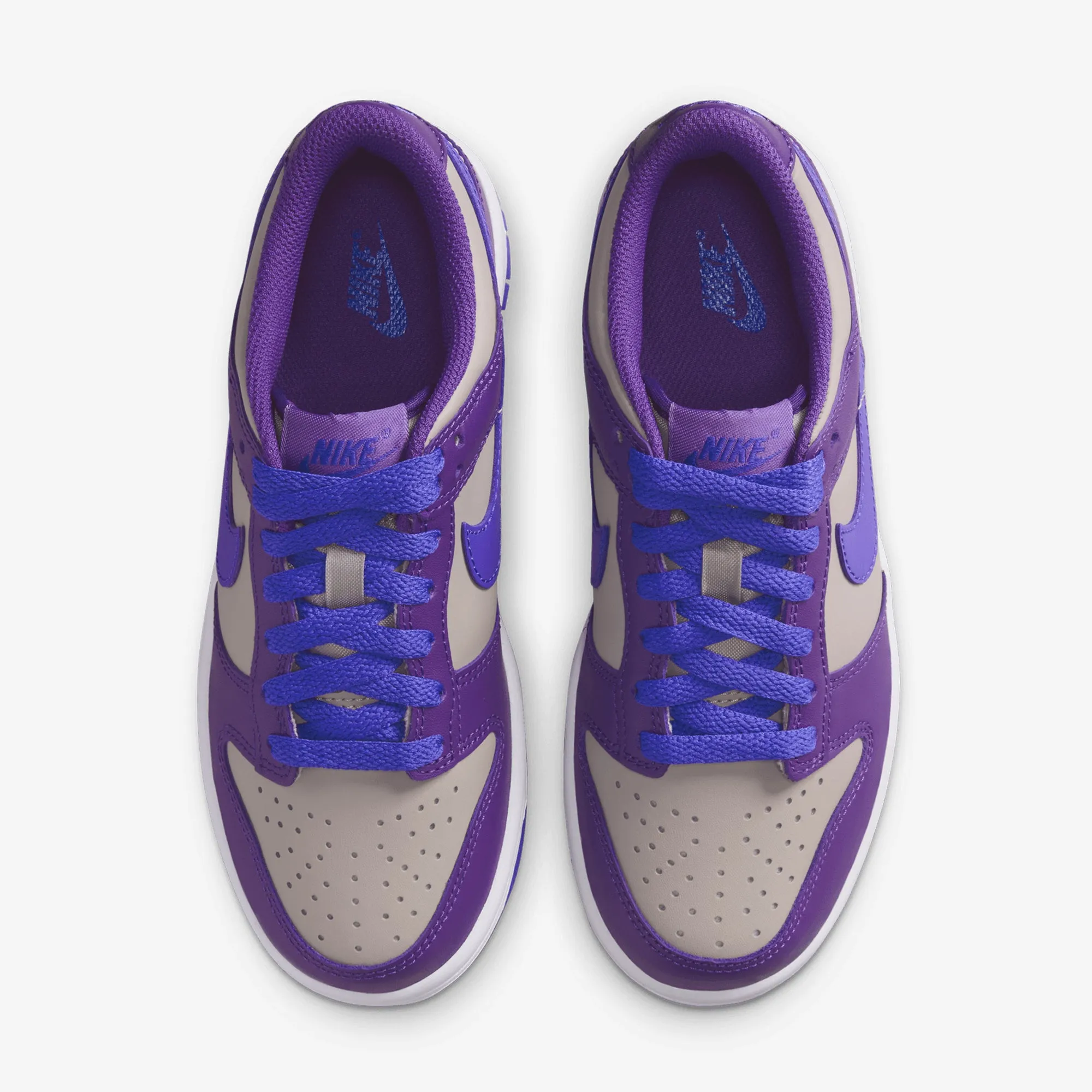 Stay Dry Nike | DUNK LOW { COLLEGE GREY/PERSIAN VIOLET-WILD GRAPE