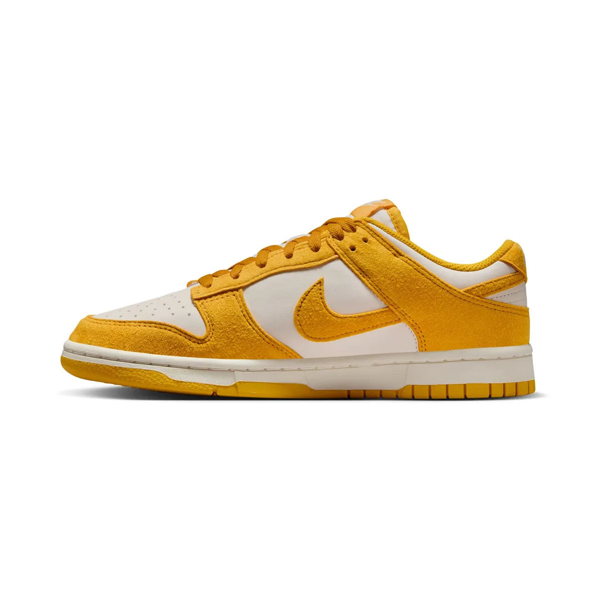 Nike Dunk Low 'Dark Sulfur Gold Mini Swoosh' Women's Shoes Stylish Look