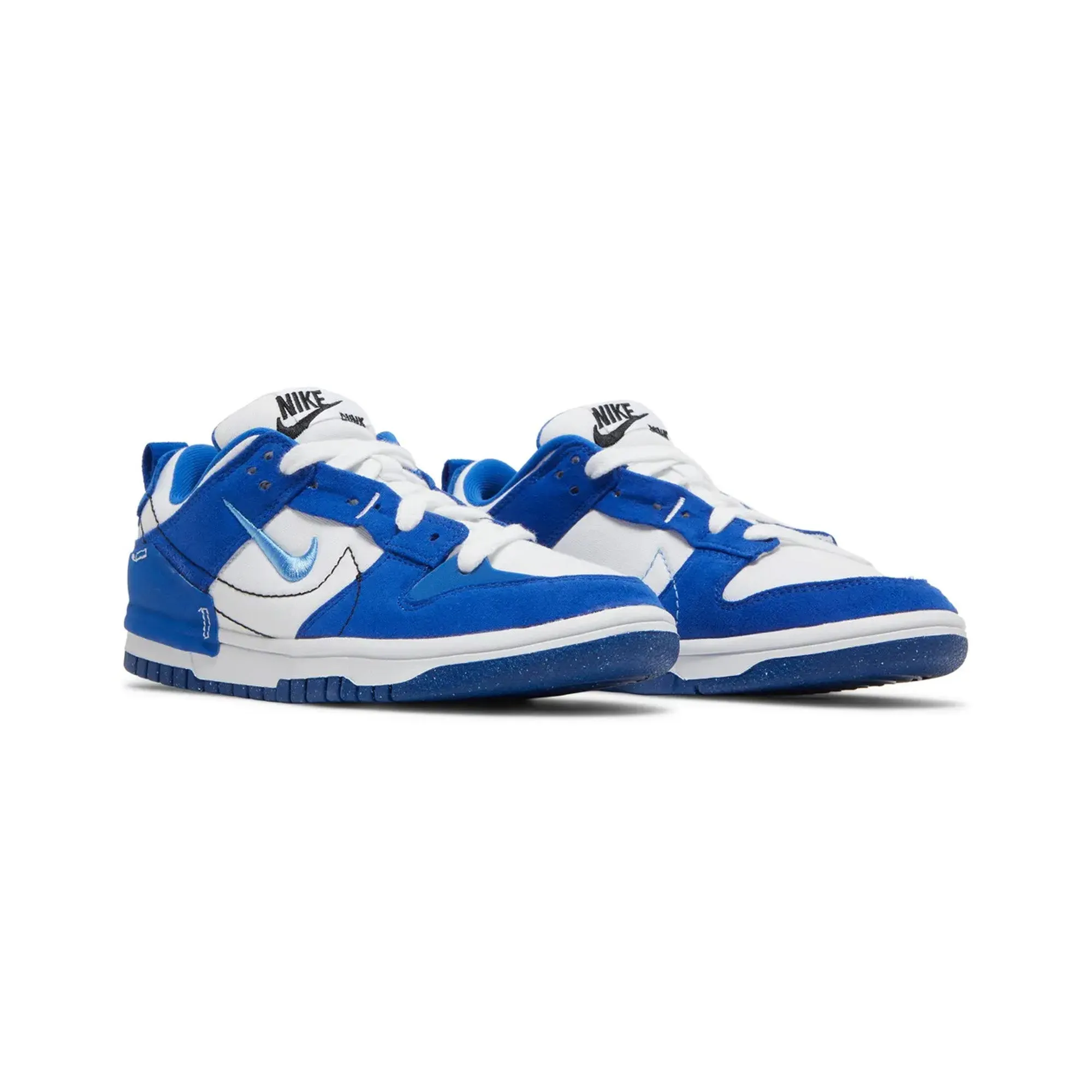 Comfort Inserts Reinforced Quarter Nike Dunk Low Disrupt 2 'White University Blue' Women's (2022)