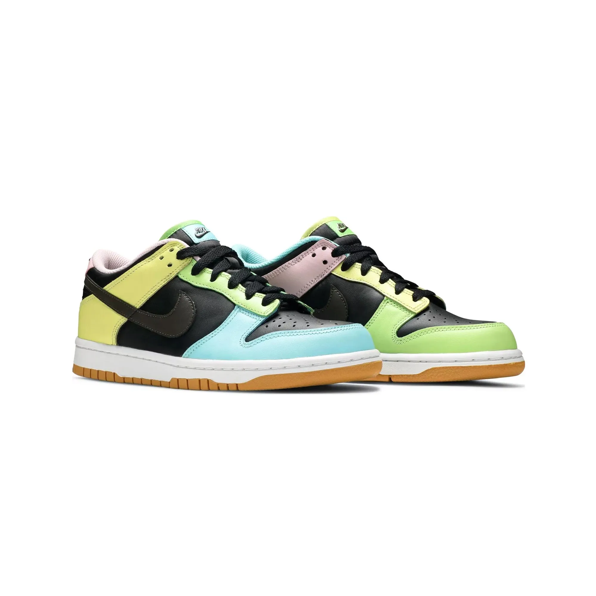 Nike Dunk Low Free 99 'Black' GS (2021) Sleek Outline