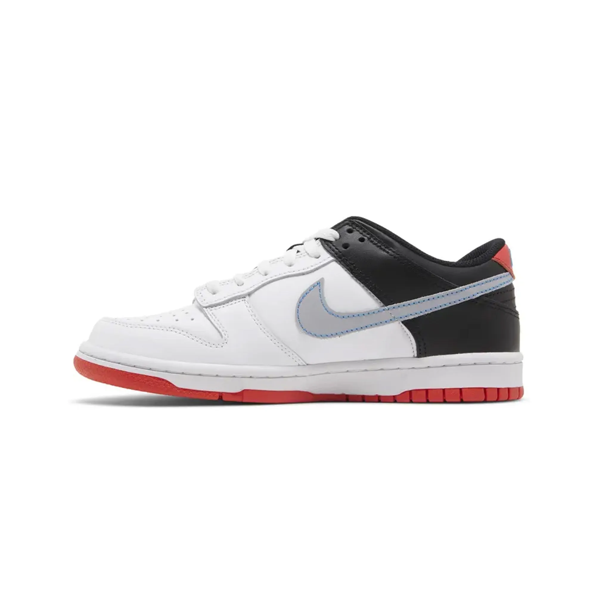 Quick Lace Toggle Layered Design Nike Dunk Low GS 'Spider-Man'