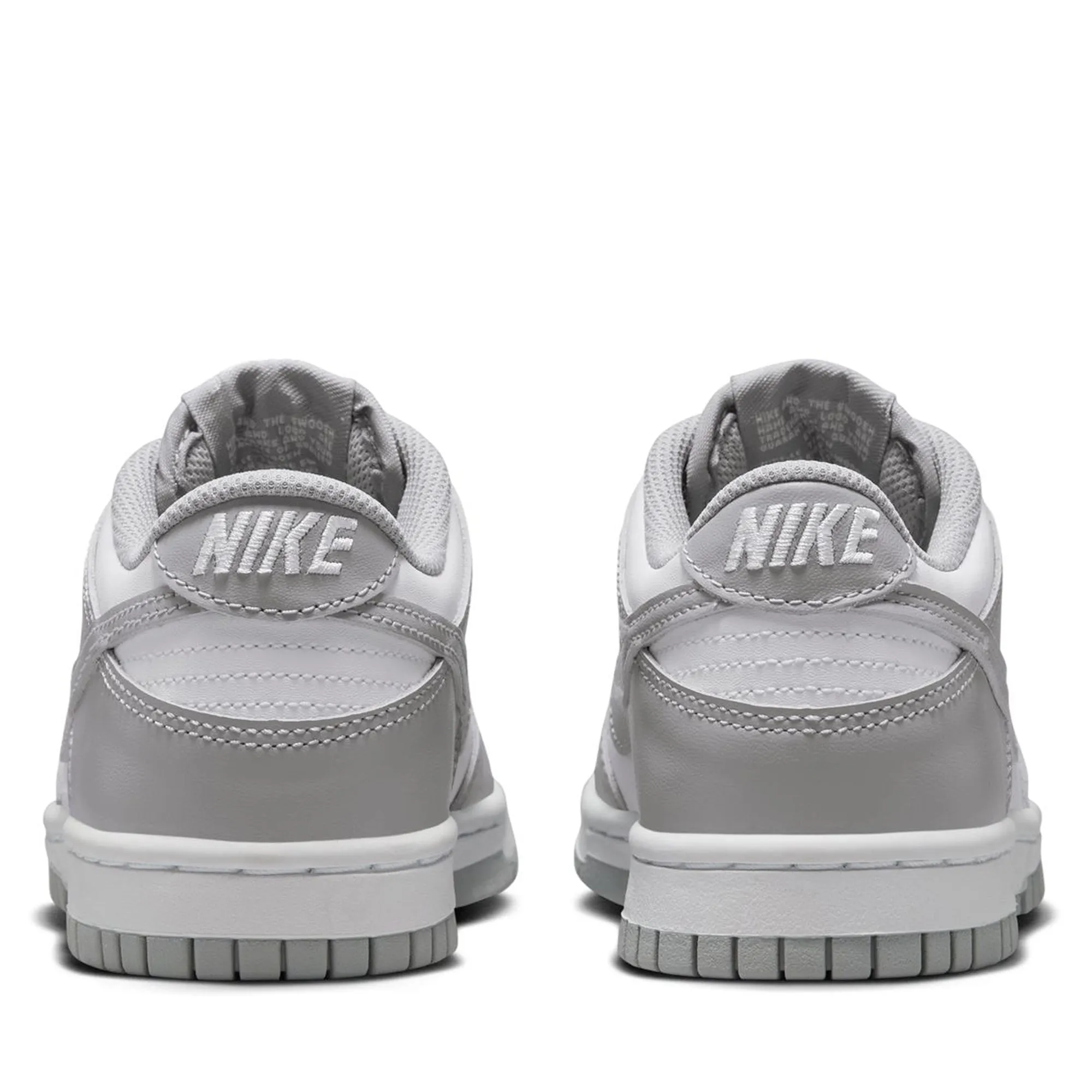 Nike Dunk Low (GS) - White/Light Smoke Grey Durable ease
