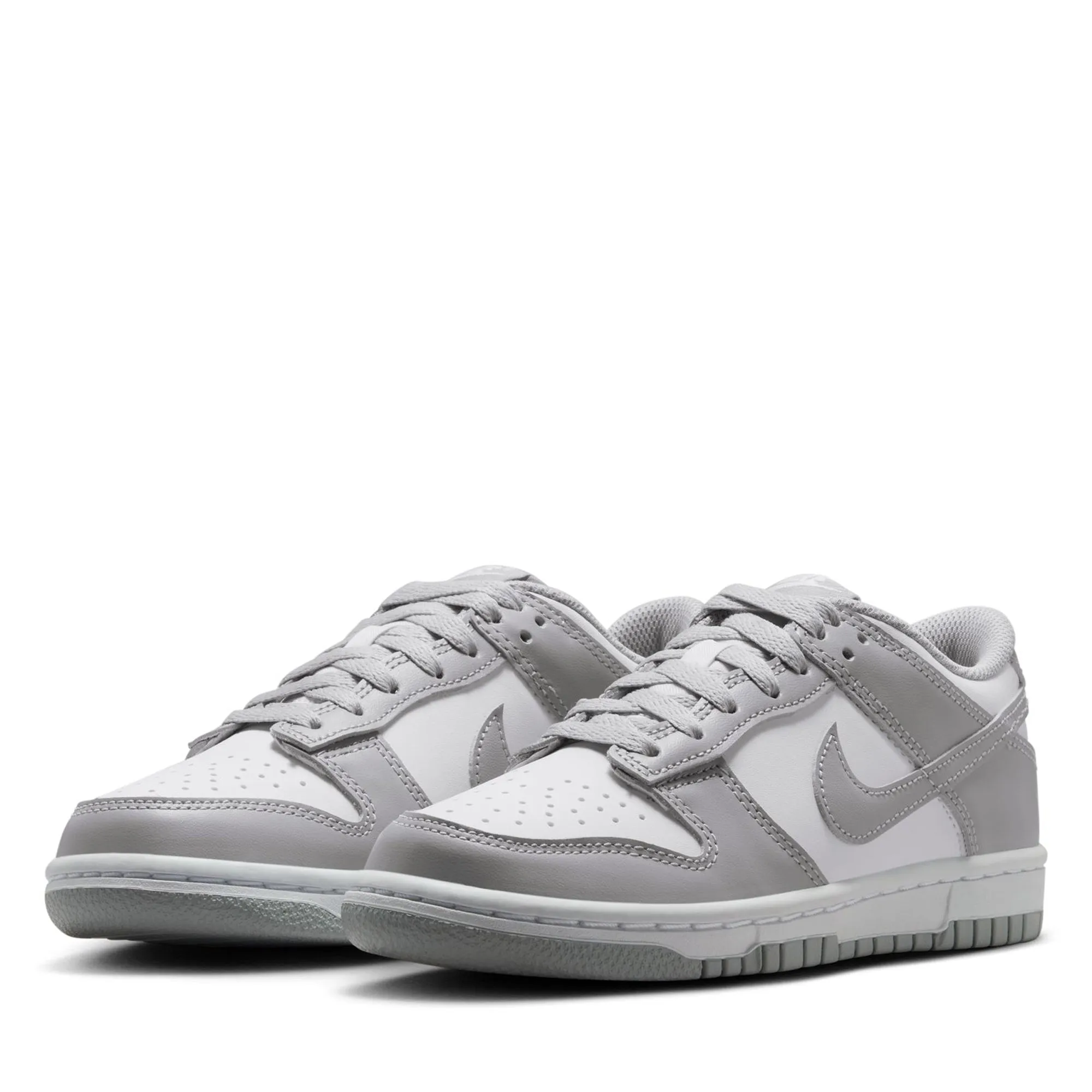 Nike Dunk Low (GS) - White/Light Smoke Grey Comfort Pad