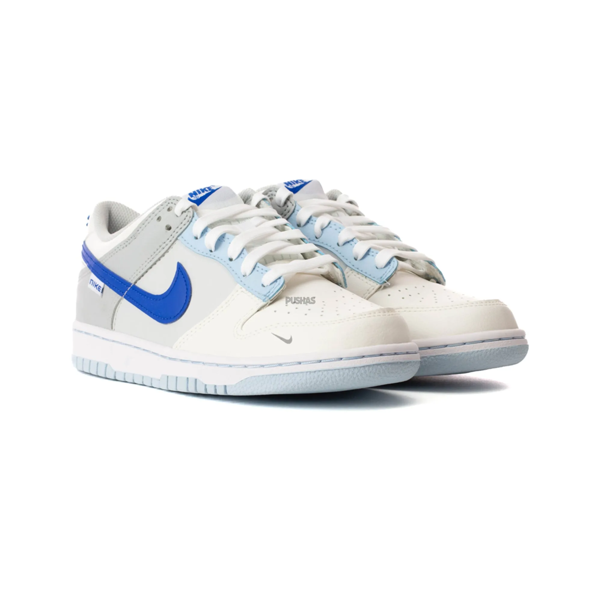 Nike Dunk Low 'Ivory Hyper Royal' GS (2022) Hardwearing Resilient Design