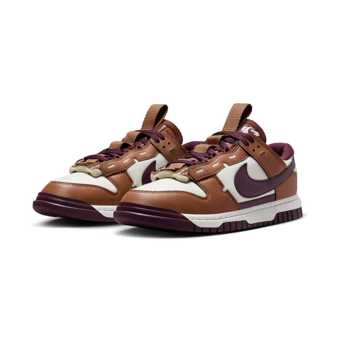 Nike Dunk Low Jumbo 'Light British Tan' Men's Shoes Recycled Polyester Blend Neutral Wear