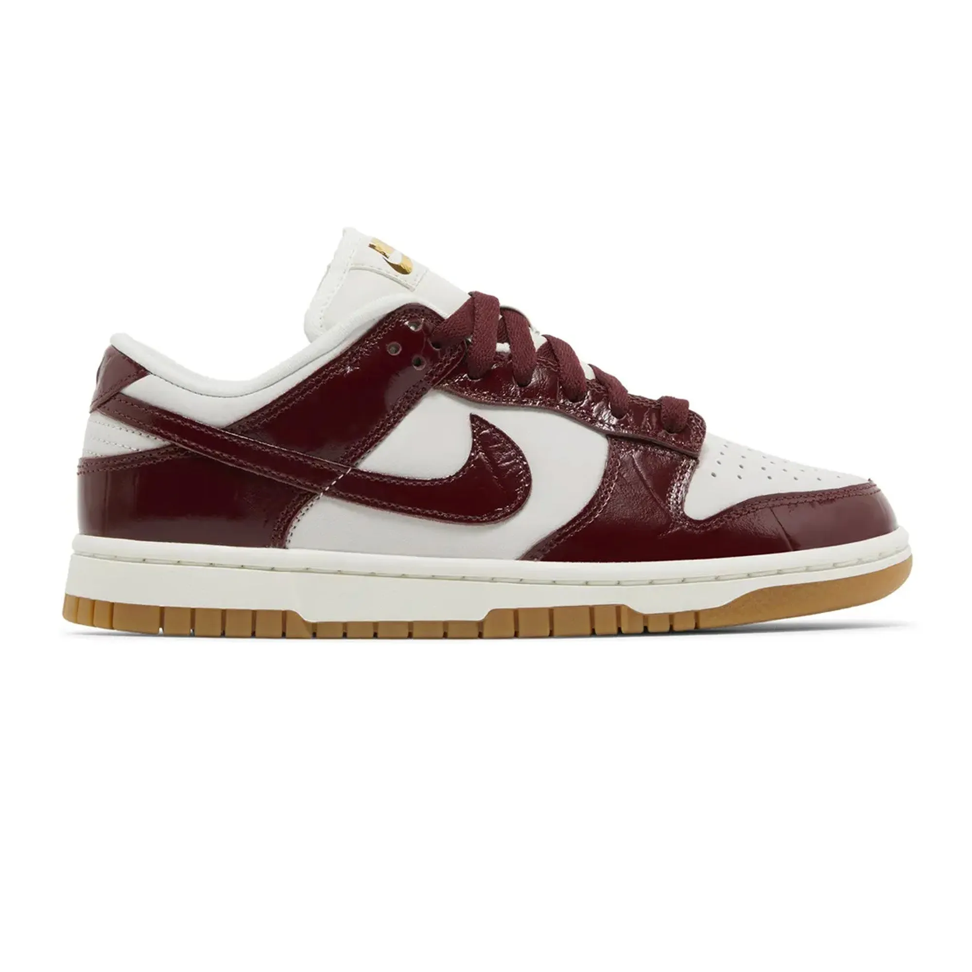 Nike Dunk Low LX 'Dark Team Red Croc' Women's (2024) Tailored arch
