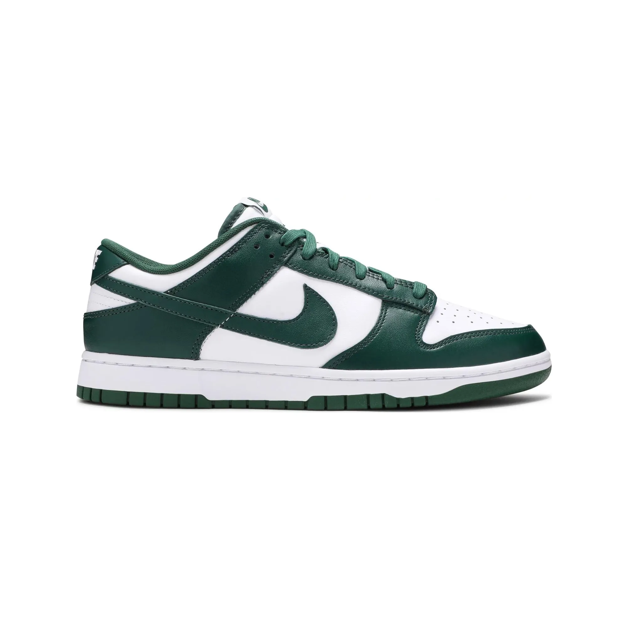 Nike Dunk Low 'Michigan State' (2024) Slim Frame Shock Dispersing Hexagons