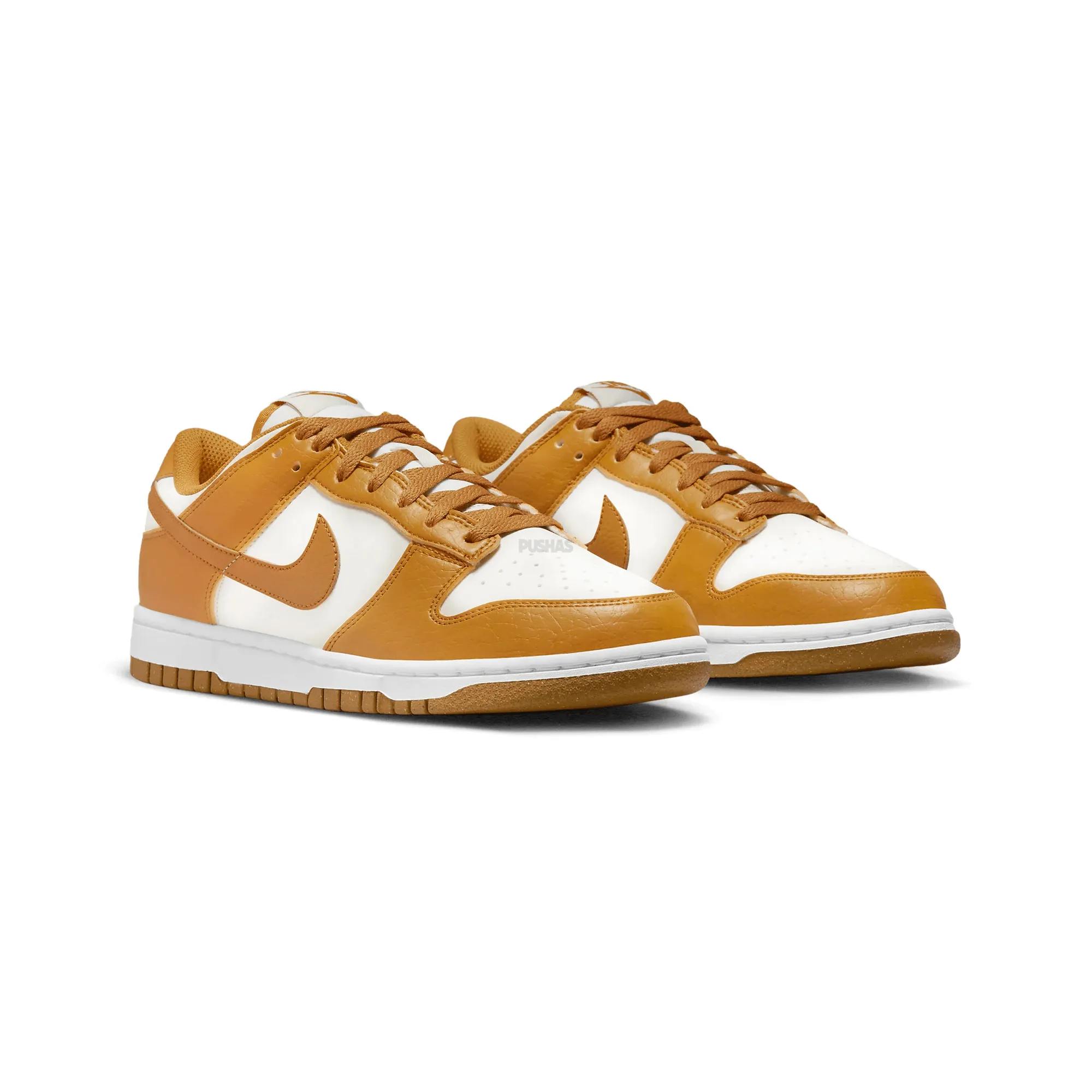 Nike Dunk Low Next Nature 'Phantom / Curry' Women's (2022) Collapsible Smooth Leather