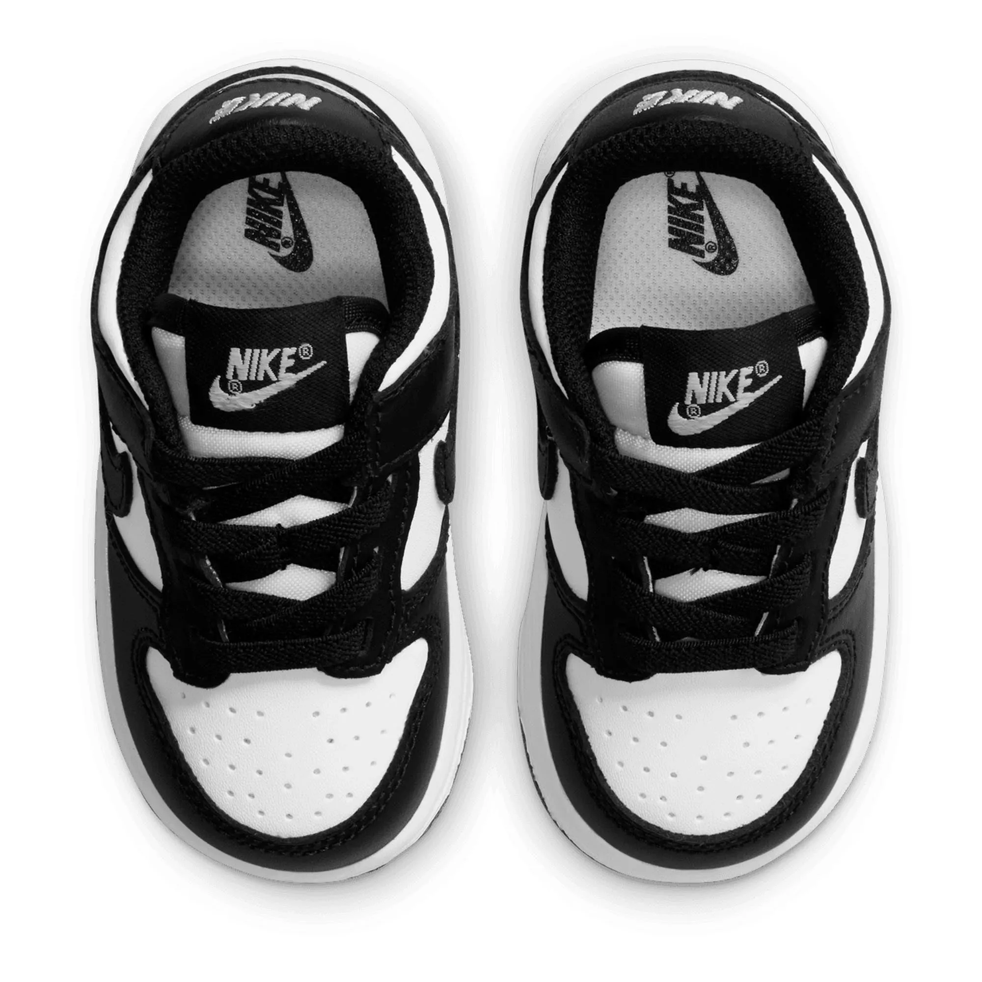 Nike Dunk Low 'Panda' (TD) - White/Black Low Effort Minimal Design