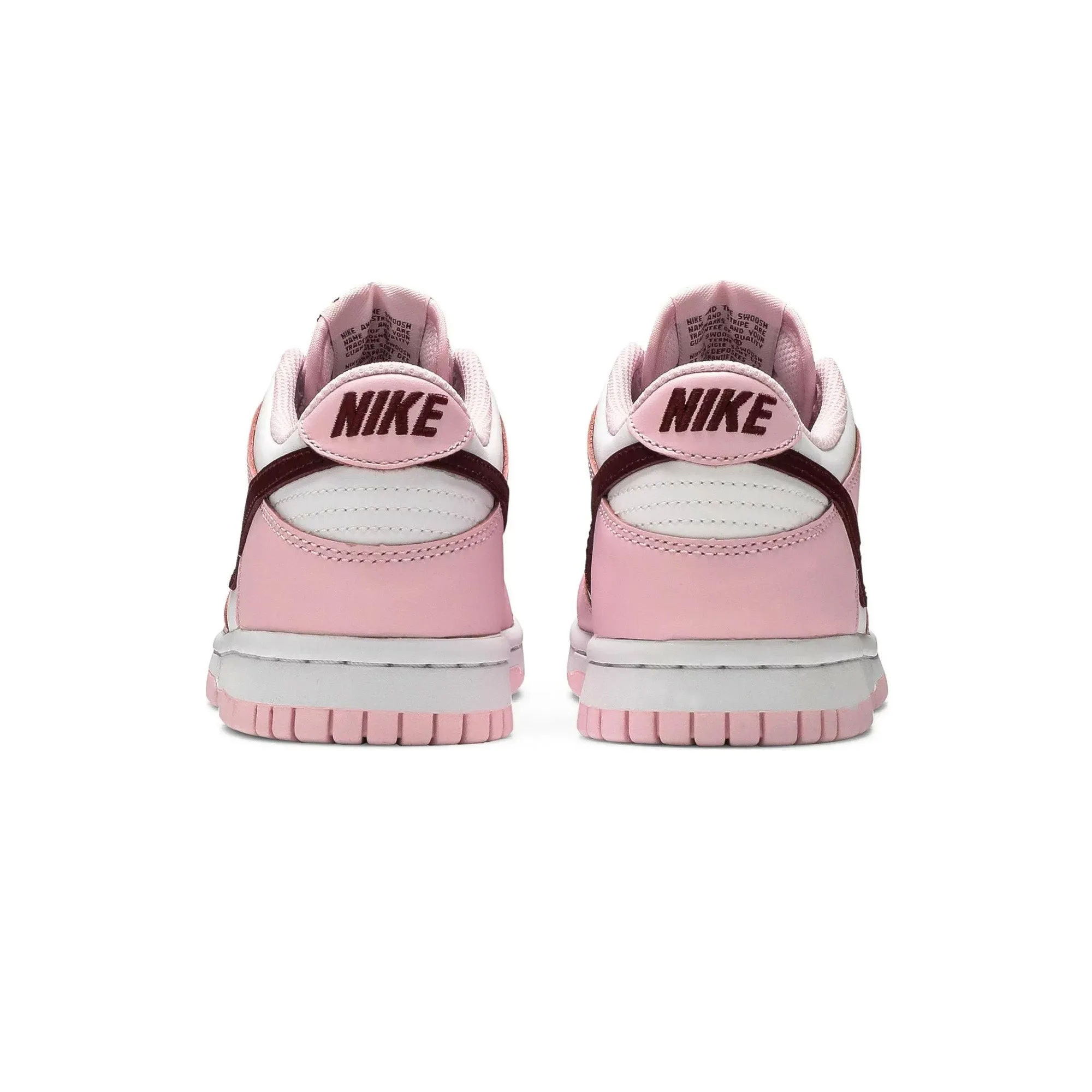 Antibacterial Nike Dunk Low 'Pink Foam Red White' GS (2021)