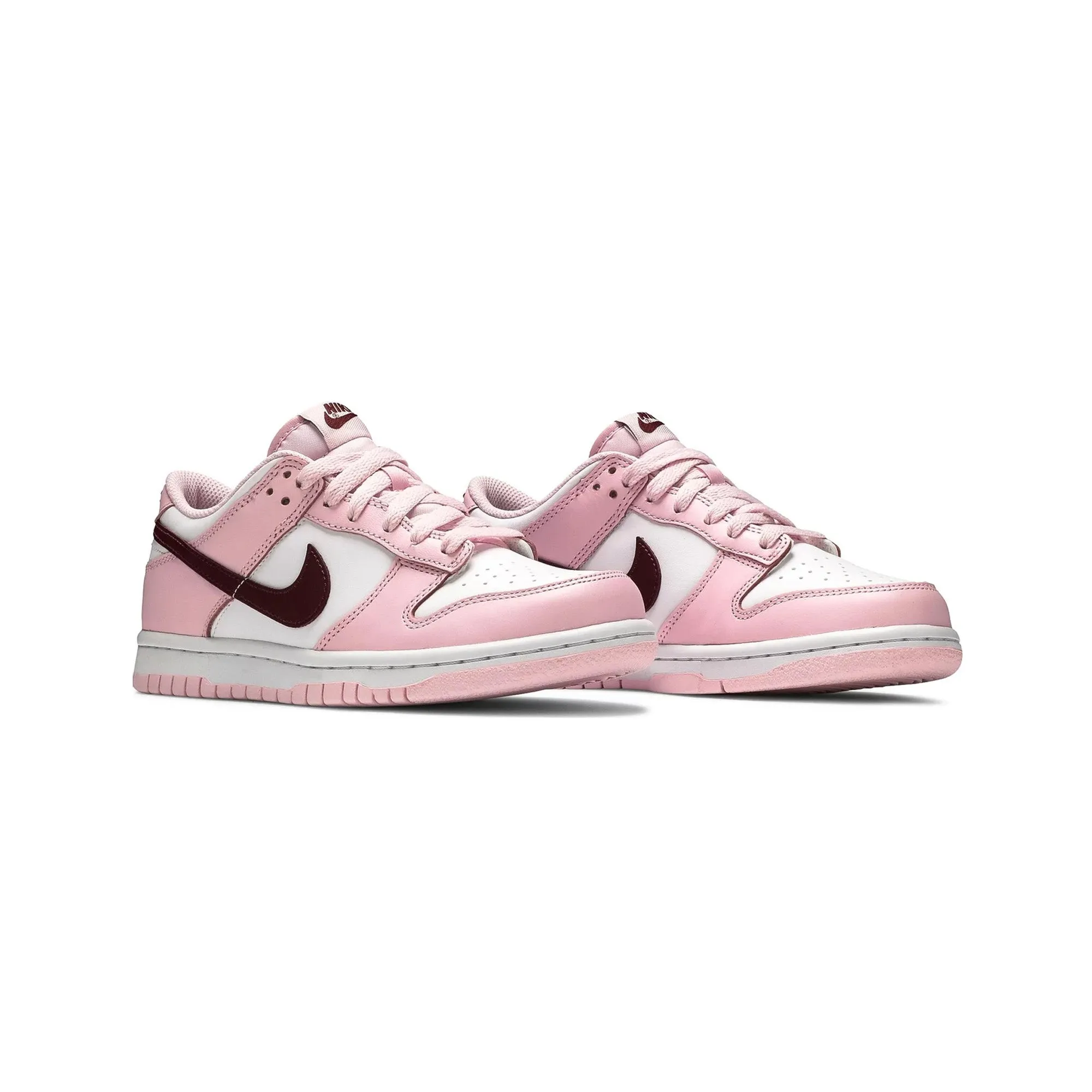 Gusseted Tongue Nike Dunk Low 'Pink Red White' PS (2021)