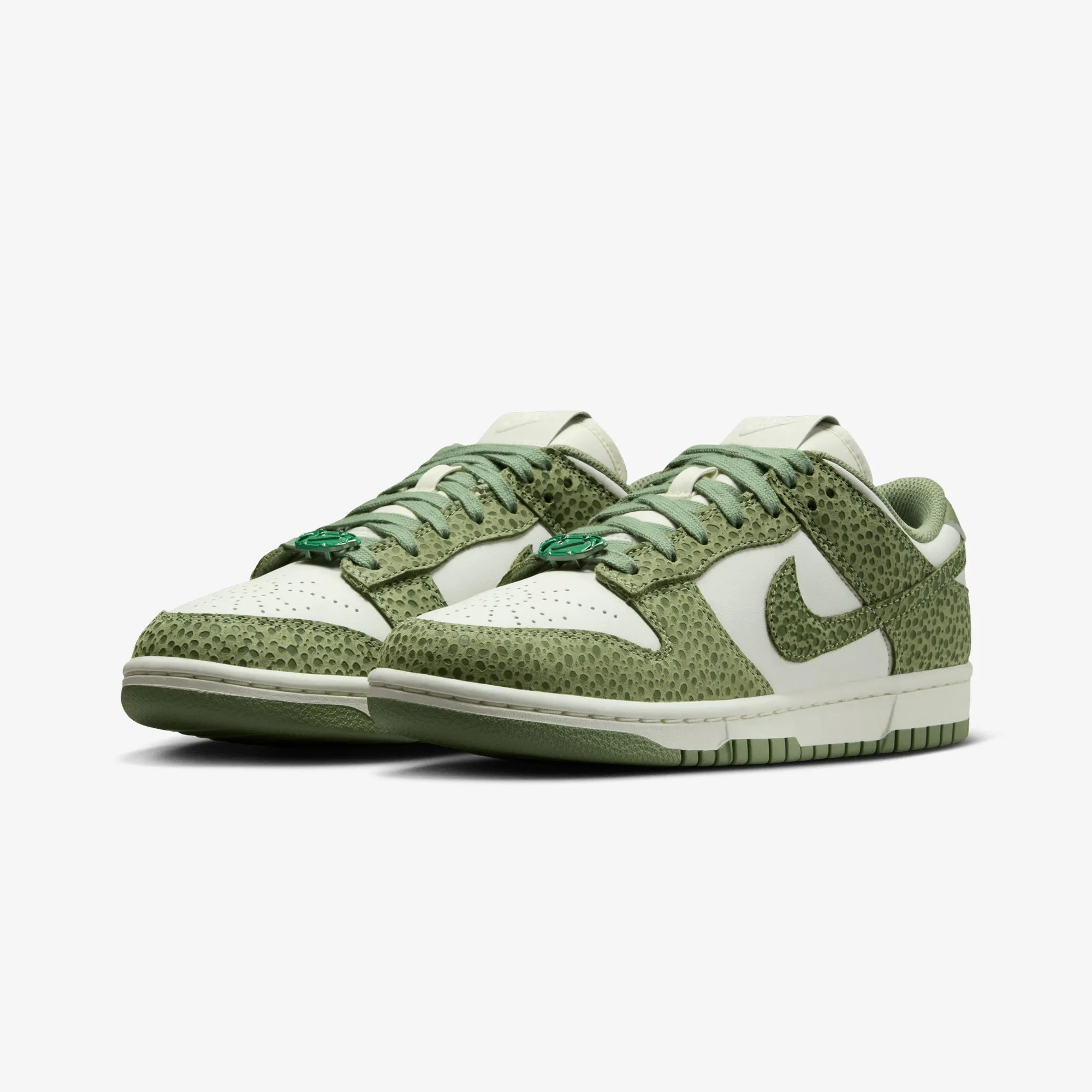 NIKE | DUNK LOW PREMIUM { OIL GREEN/OIL GREEN-TREELINE-SAIL Heat dissipation Agile Walk