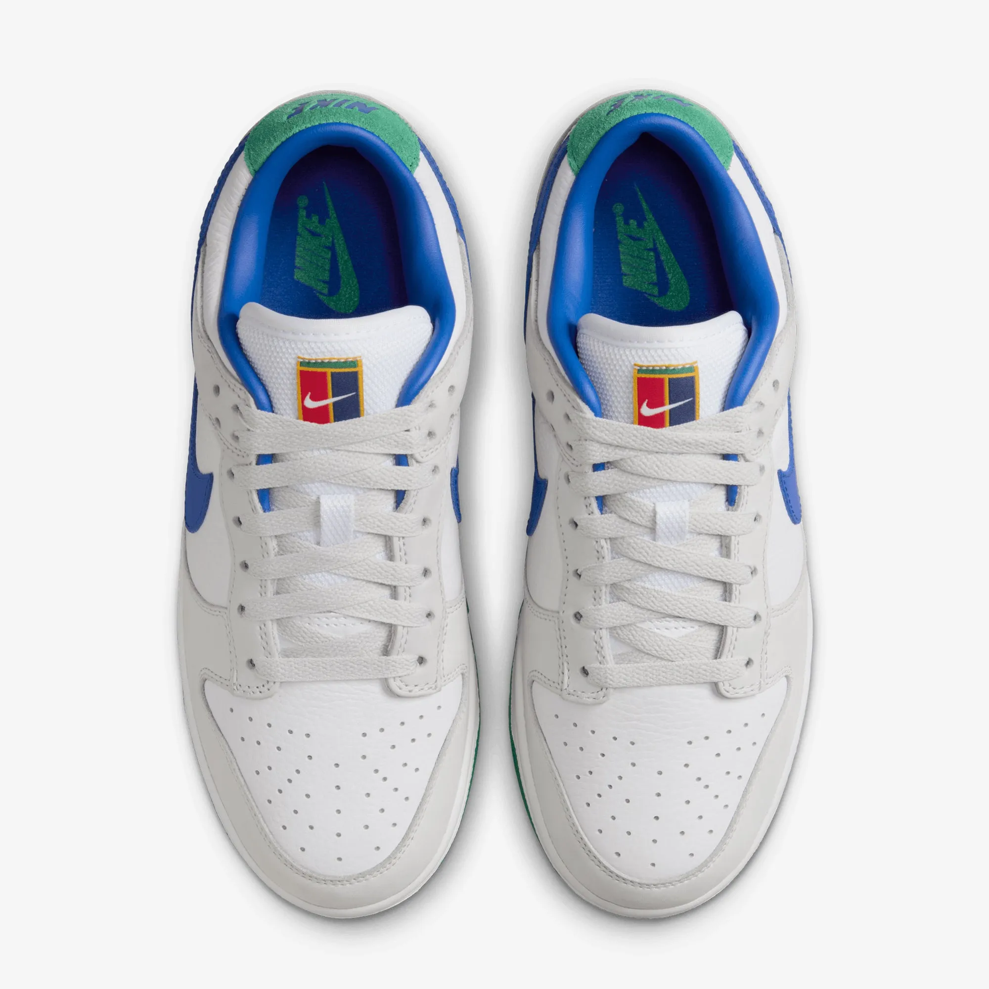 NIKE | DUNK LOW PREMIUM { WHITE/PHOTO BLUE-PHOTON DUST Soft Upper All Seasons