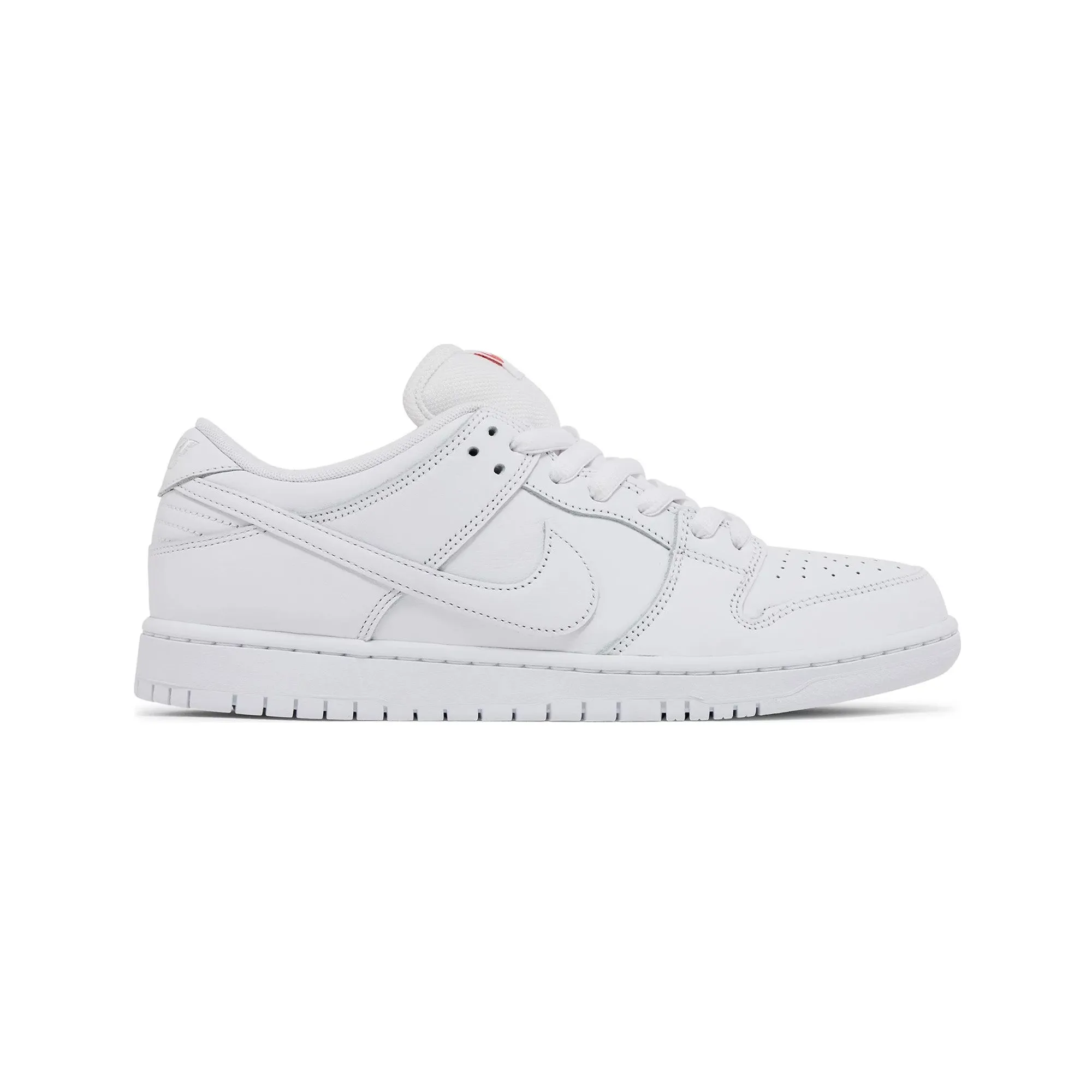 Arch Support Design Nike Dunk Low Pro SB 'Triple White'