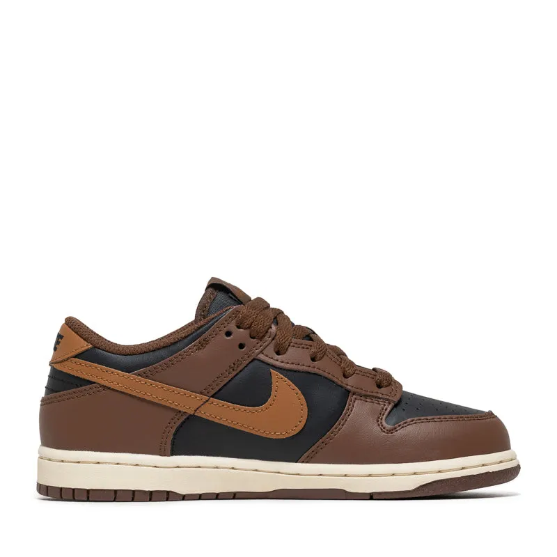 Nike Dunk Low (PS) - Black/British Tan Arch Support Design Ultimate look