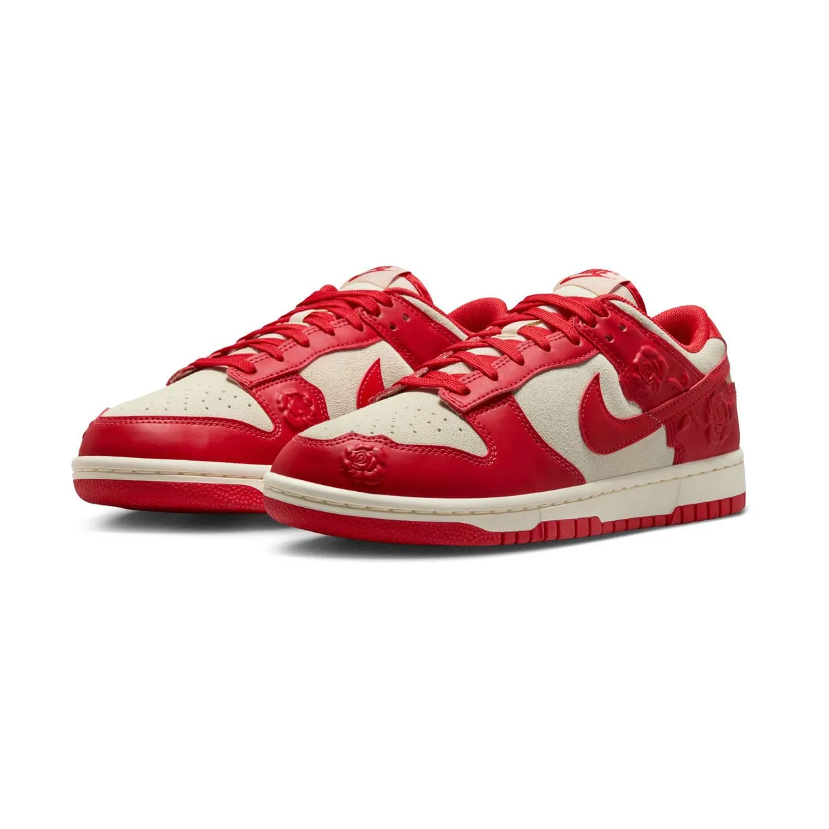 Relaxed Motion Nike Dunk Low 'Red Roses' Women's Shoes