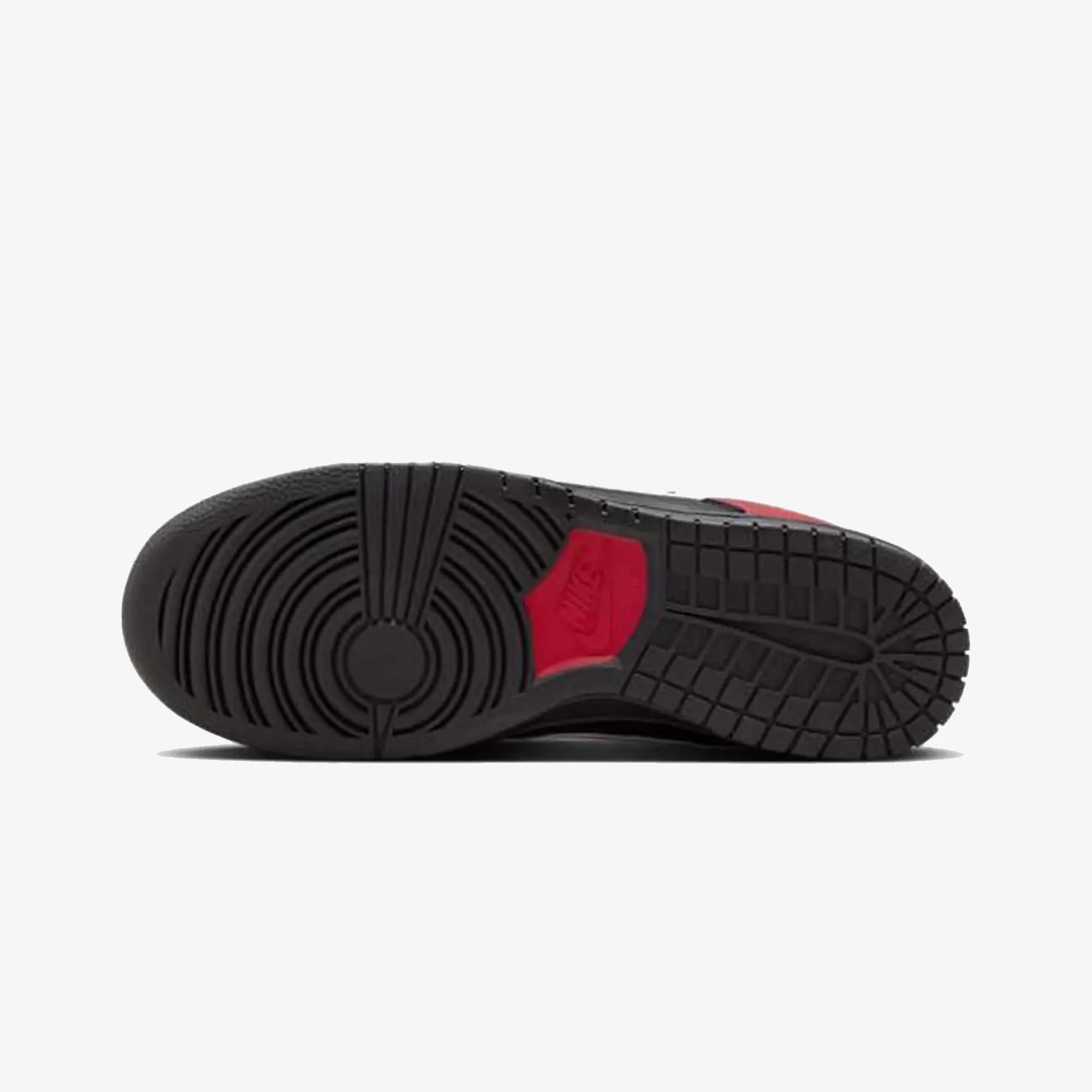 NIKE | DUNK LOW RETRO { BLACK/WHITE-GYM RED-UNIVERSITY GOLD Trail Style Fashion Staple