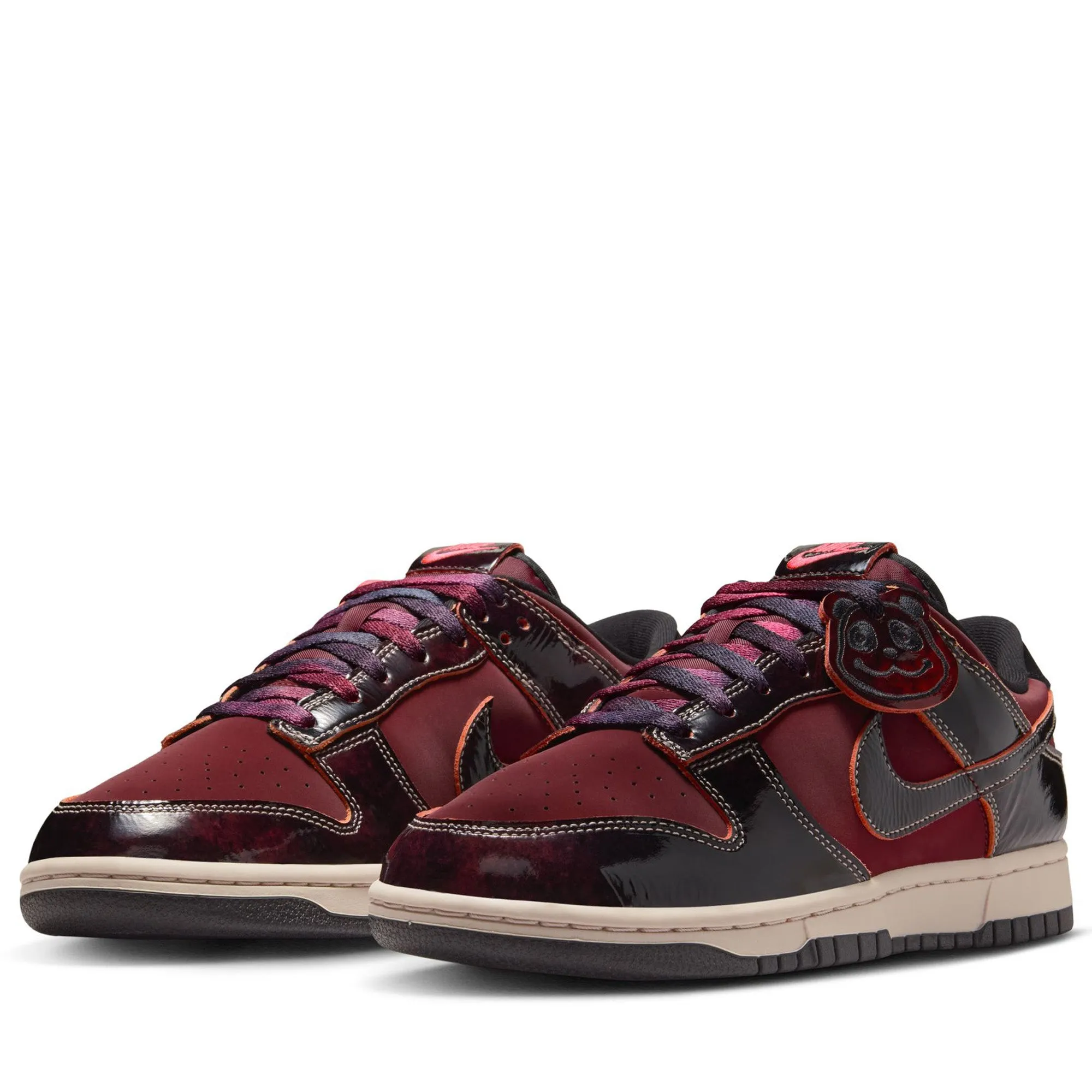 Nike Dunk Low Retro SE 'Red Panda' - Dark Team Red/Solar Red MoistureWicking City Walk