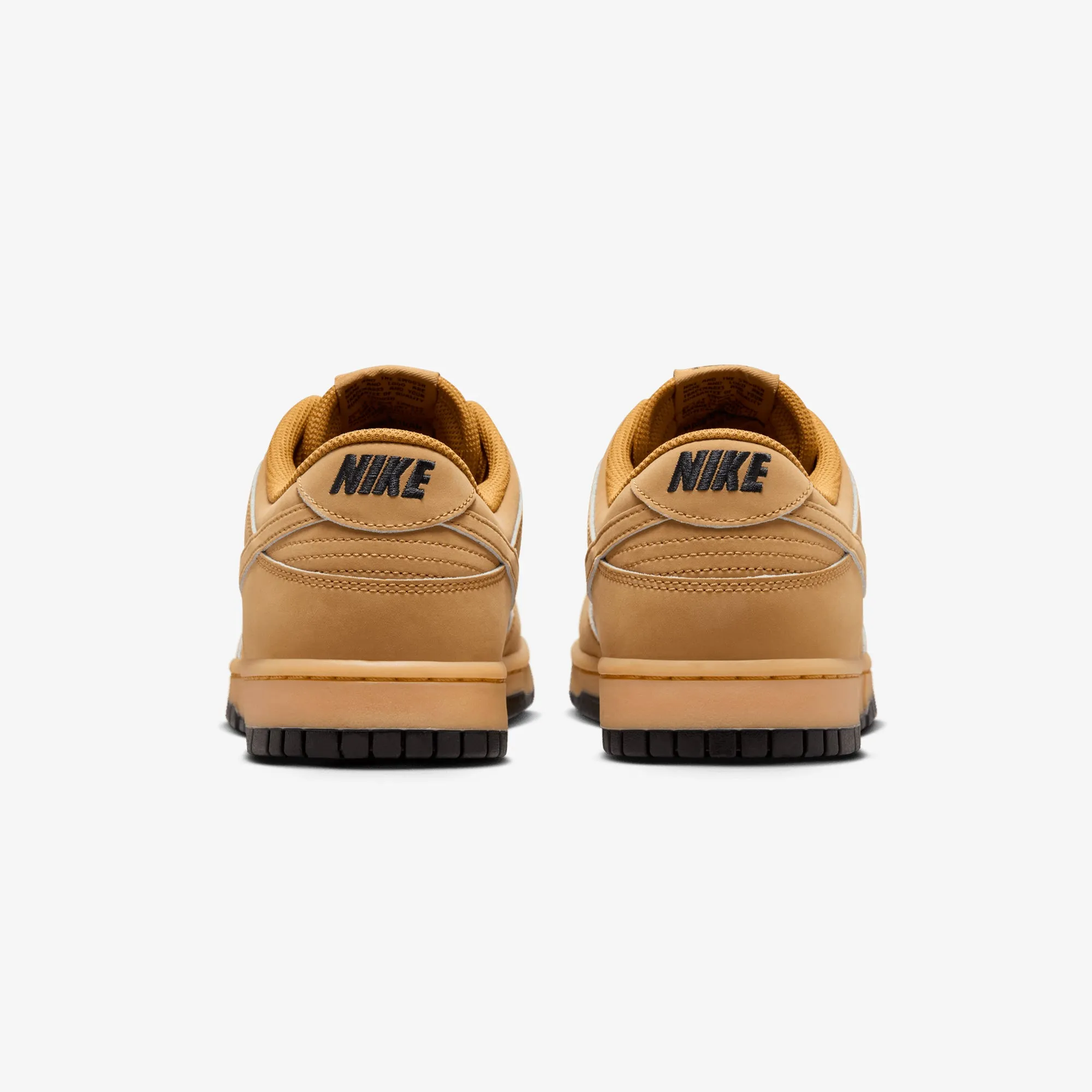 Quick Dry Fabric 3D printed midsole NIKE | DUNK LOW RETRO SE { WHEAT/WHEAT-GUM YELLOW-BLACK