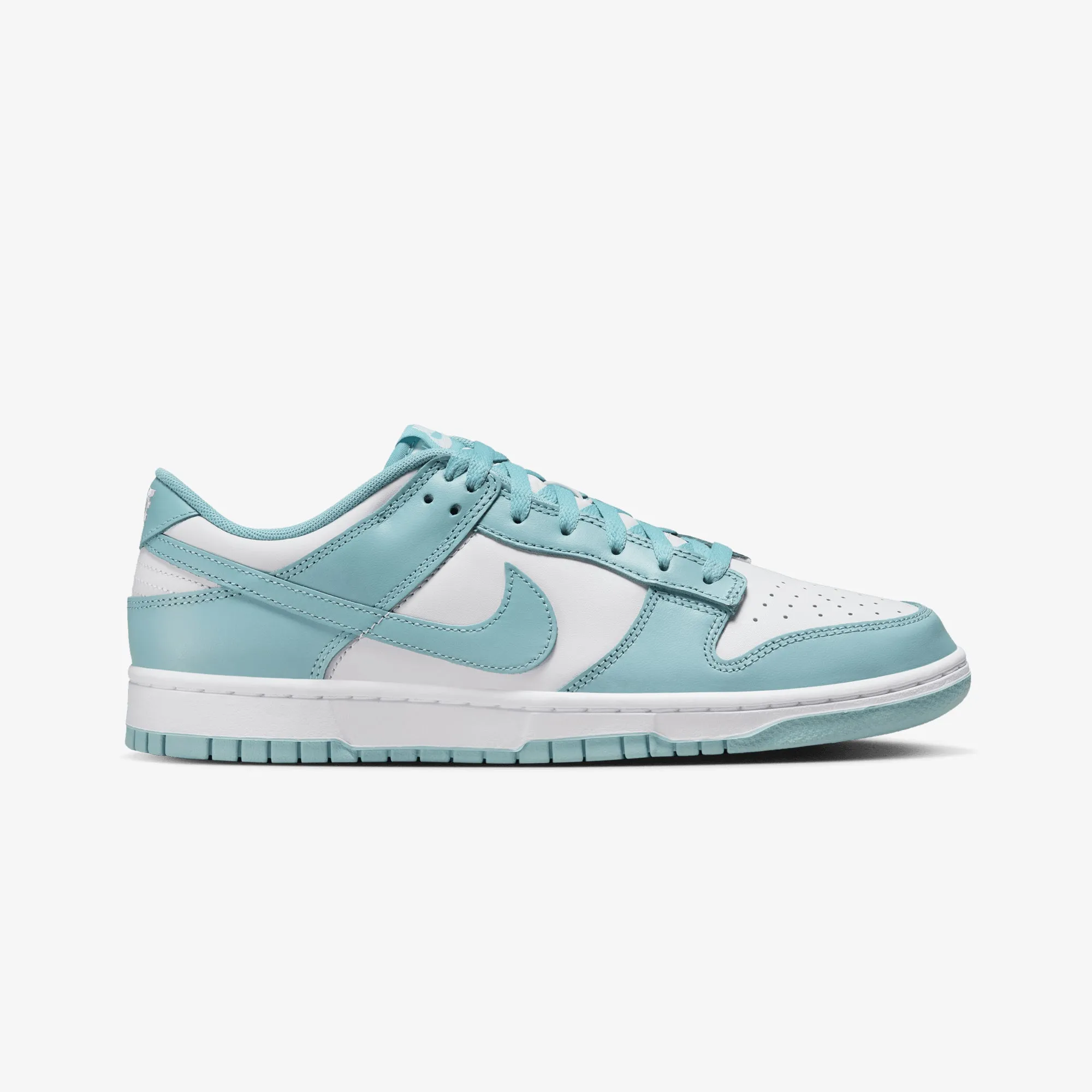 NIKE | DUNK LOW RETRO { WHITE/DENIM TURQ Adaptive stability