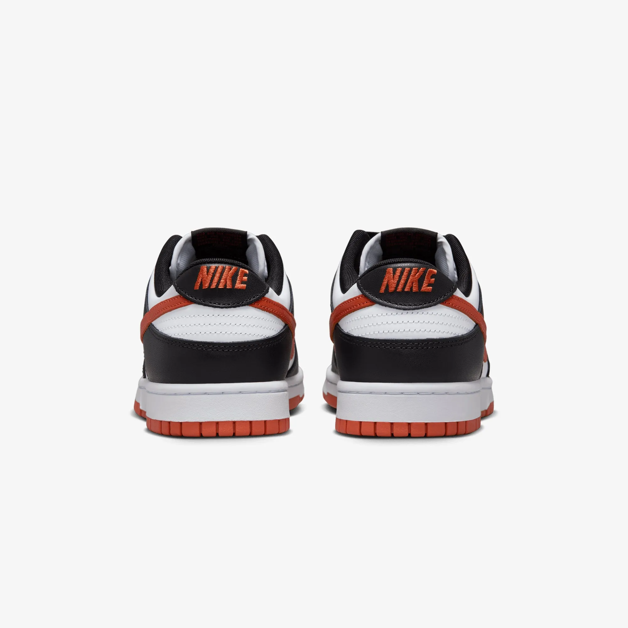 NIKE | DUNK LOW RETRO { WHITE/DRAGON RED-BLACK stretchy design Heel Clip