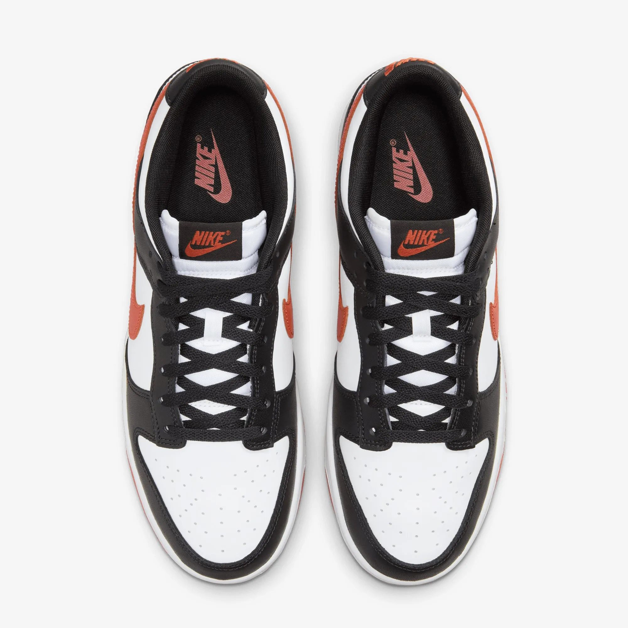 NIKE | DUNK LOW RETRO { WHITE/DRAGON RED-BLACK Energy Return Tech Hybrid Cushioning