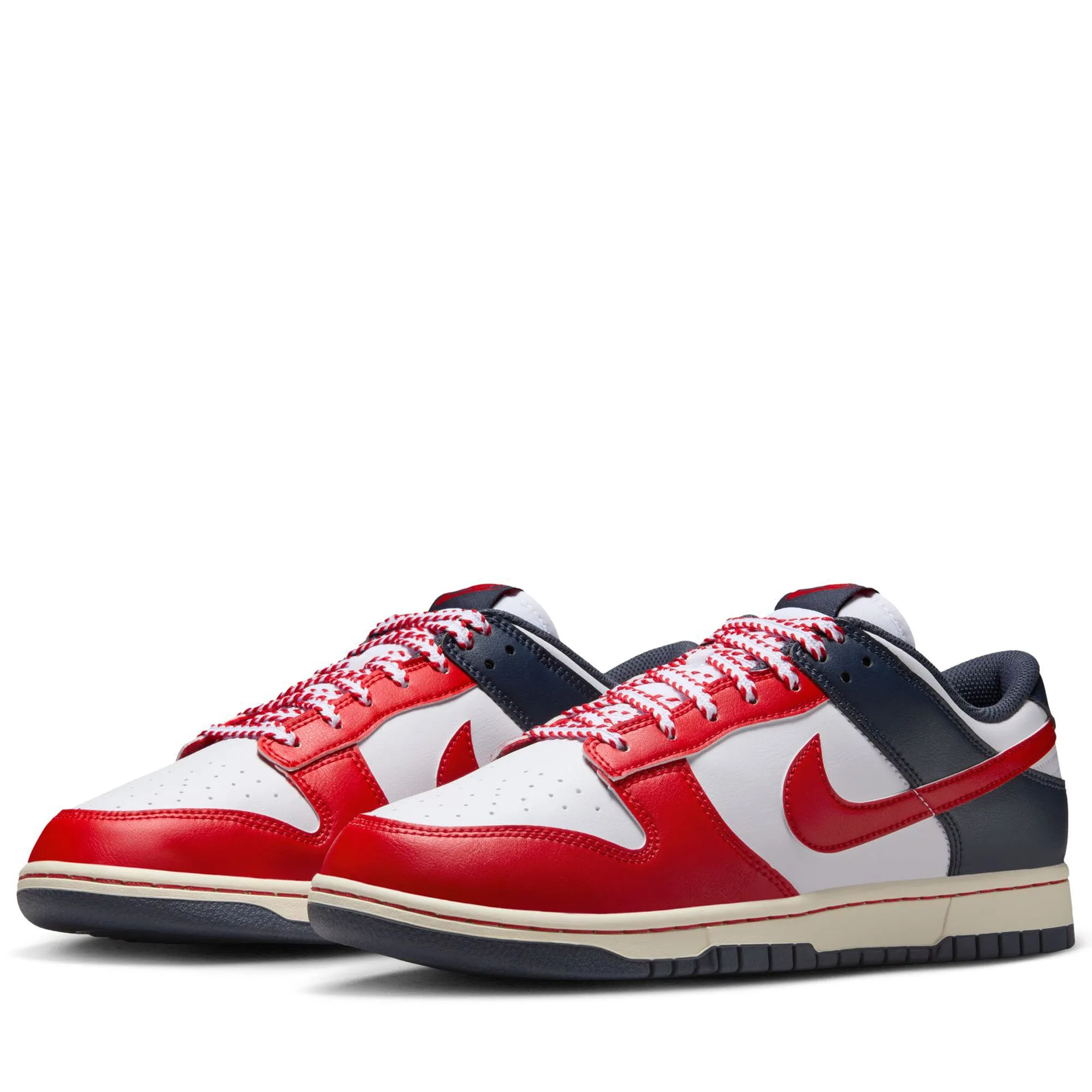 Nike Dunk Low Retro - White/University Red Cushioned Control Daily Walking